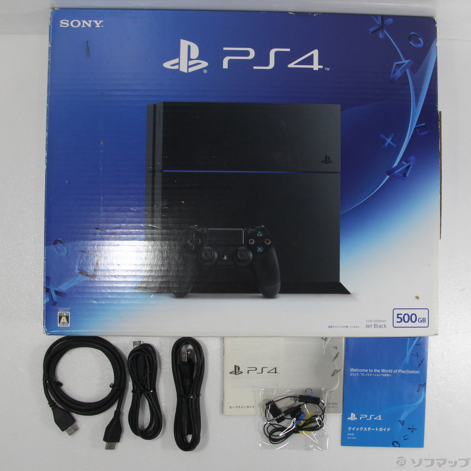ジャンク品】PlayStation®4 PS4 500GB CUH-1200A - 家庭用ゲーム本体