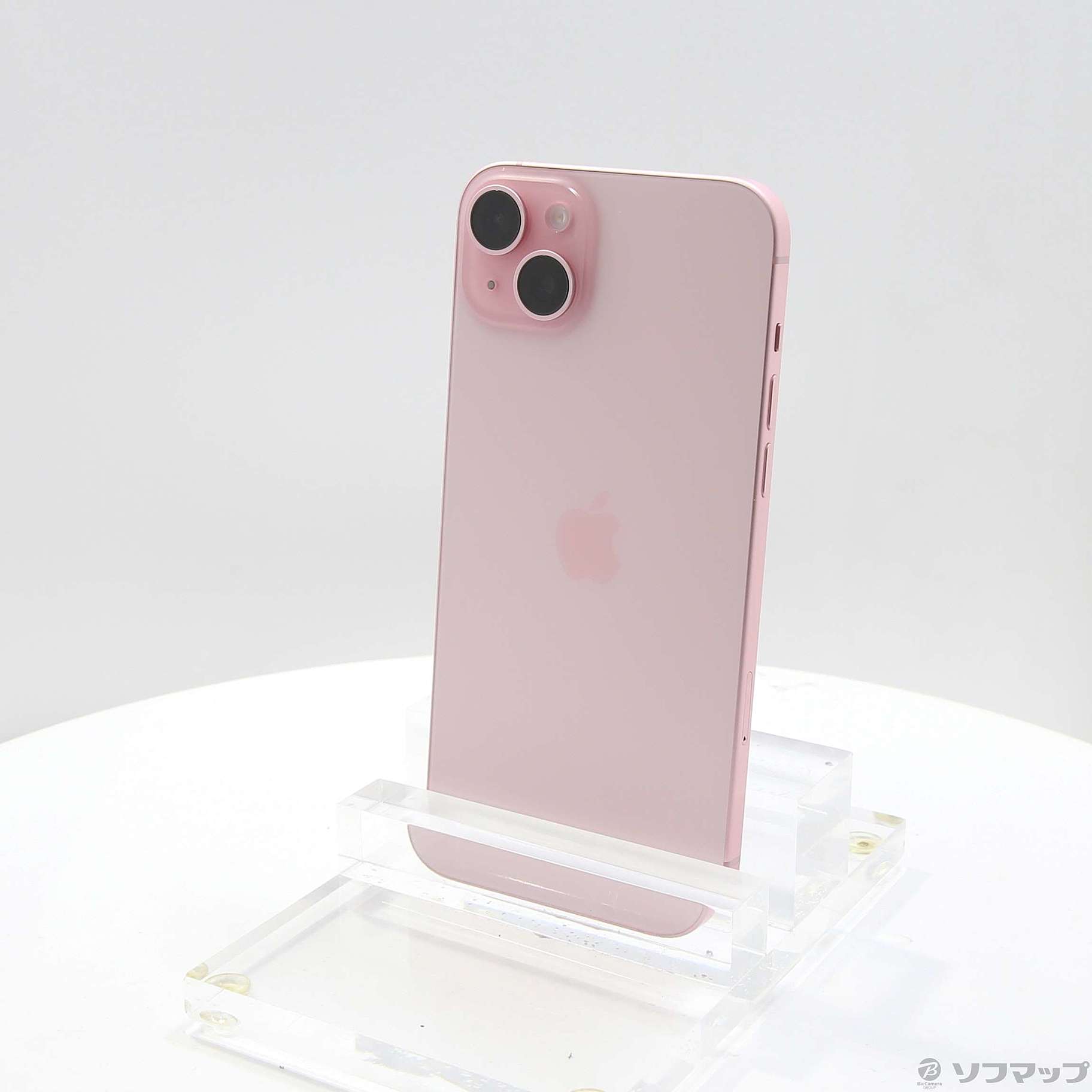 中古】iPhone15 Plus 512GB ピンク MU0U3J／A SIMフリー 