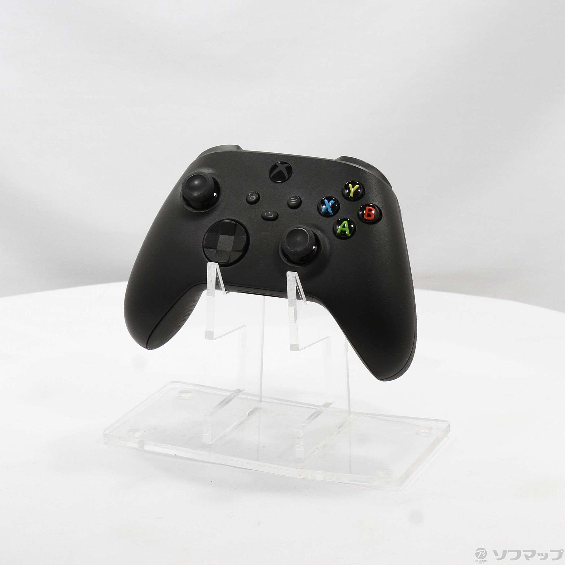 中古品〕 Xbox ワイヤレス コントローラー カーボン ブラック QAT 