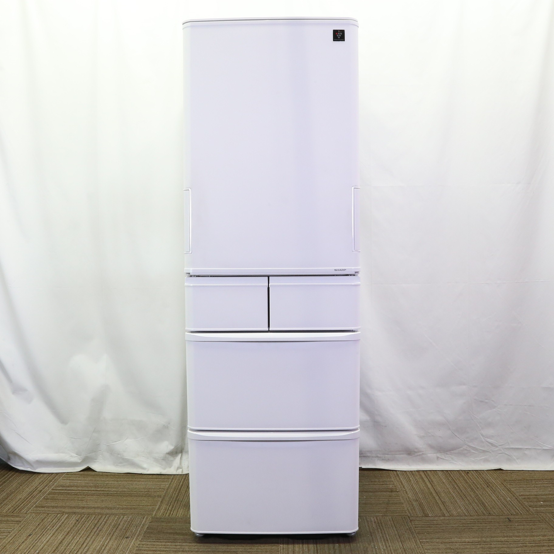 中古】〔展示品〕 冷蔵庫 ホワイト系 SJ-X418K-W ［幅60cm ／412L ／5 
