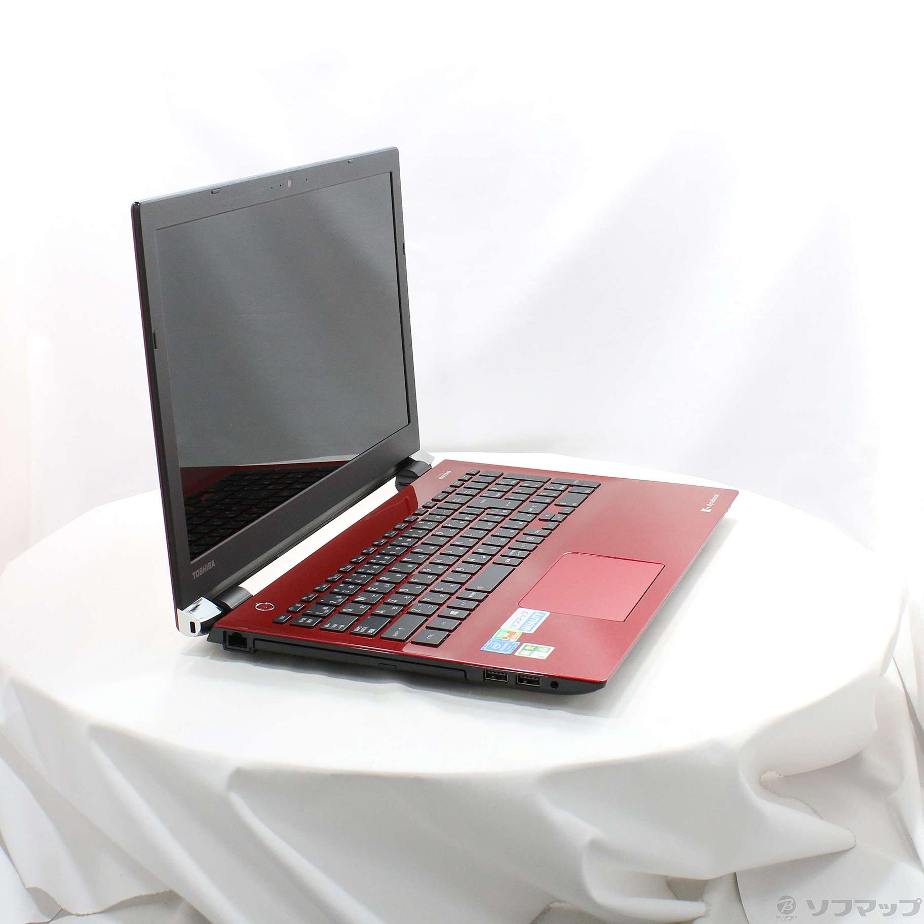 中古】格安安心パソコン dynabook T45／DR PT45DRP-SJA モデナレッド 