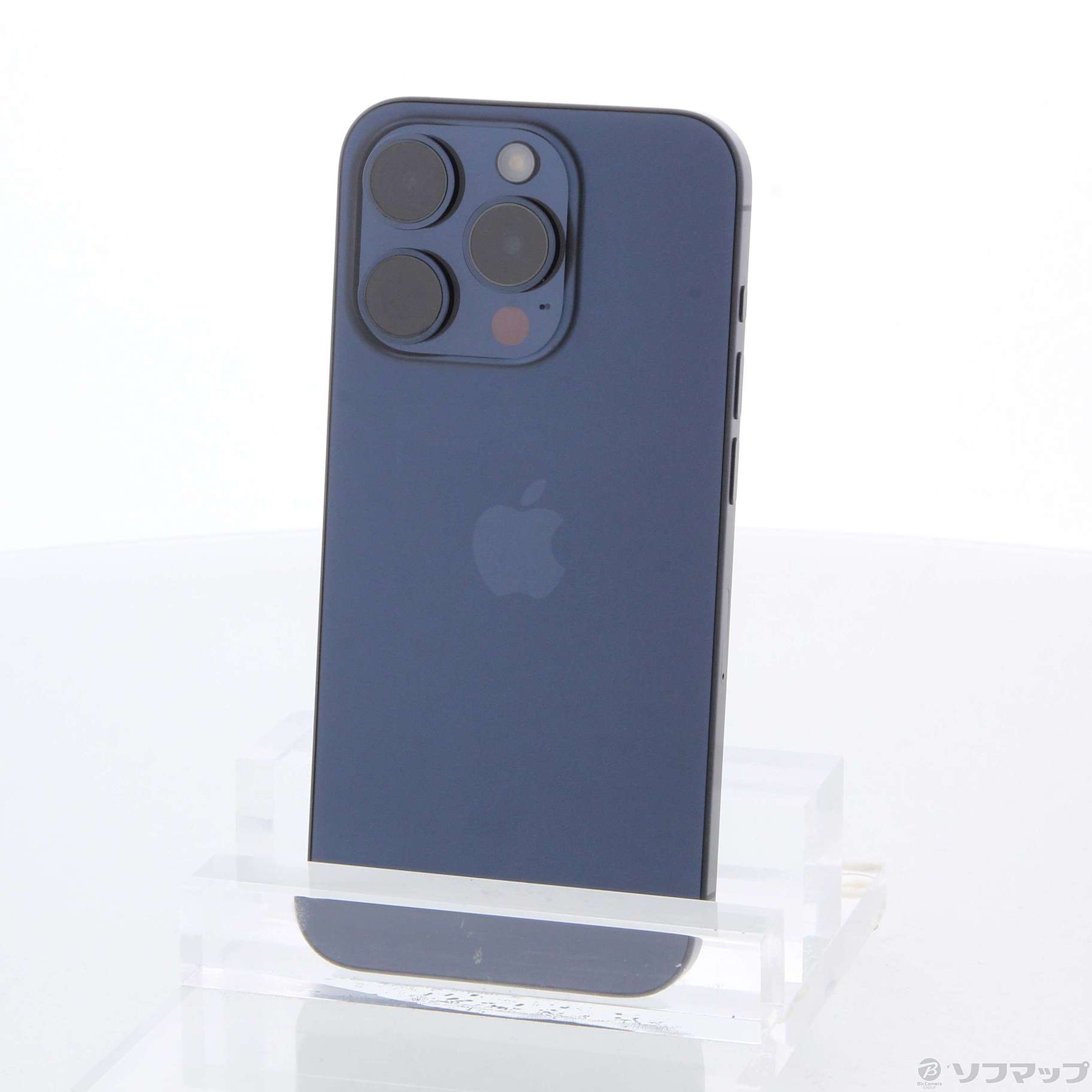 中古】iPhone15 Pro 128GB ブルーチタニウム MTUA3J／A SIM