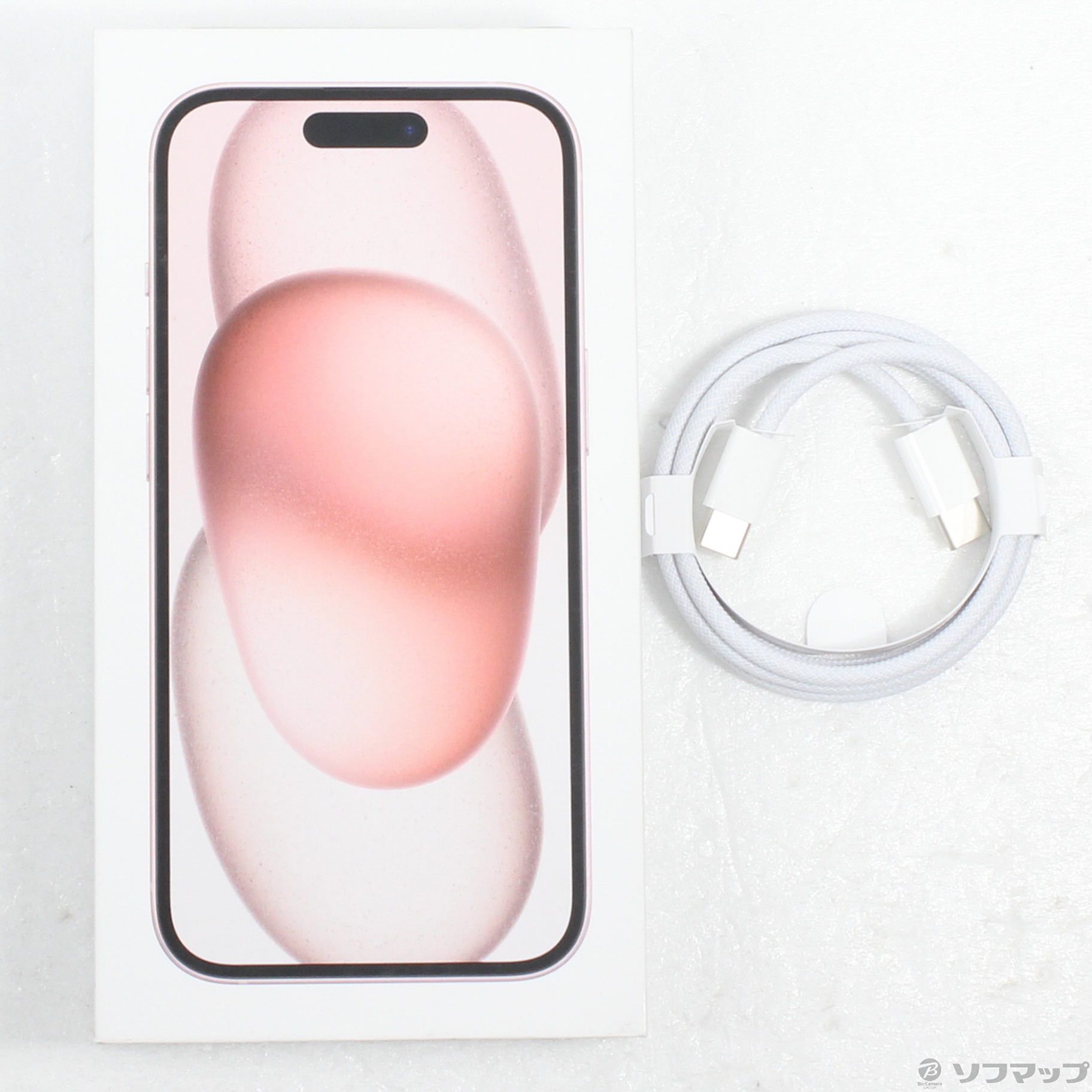 中古】iPhone15 512GB ピンク MTMV3J／A SIMフリー [2133052504870 