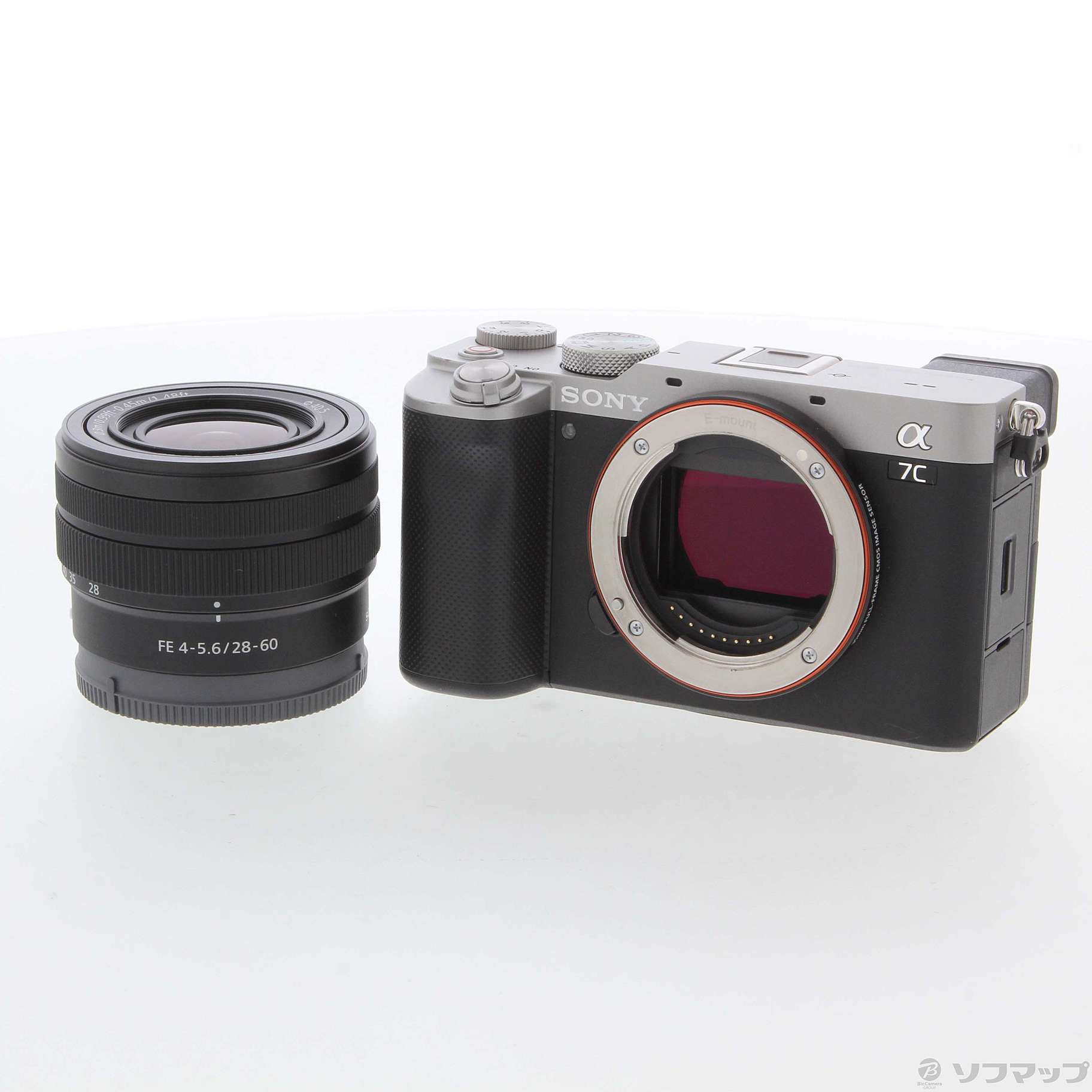 中古】α7C ズームレンズキット シルバー ILCE-7CL S [2133052506065