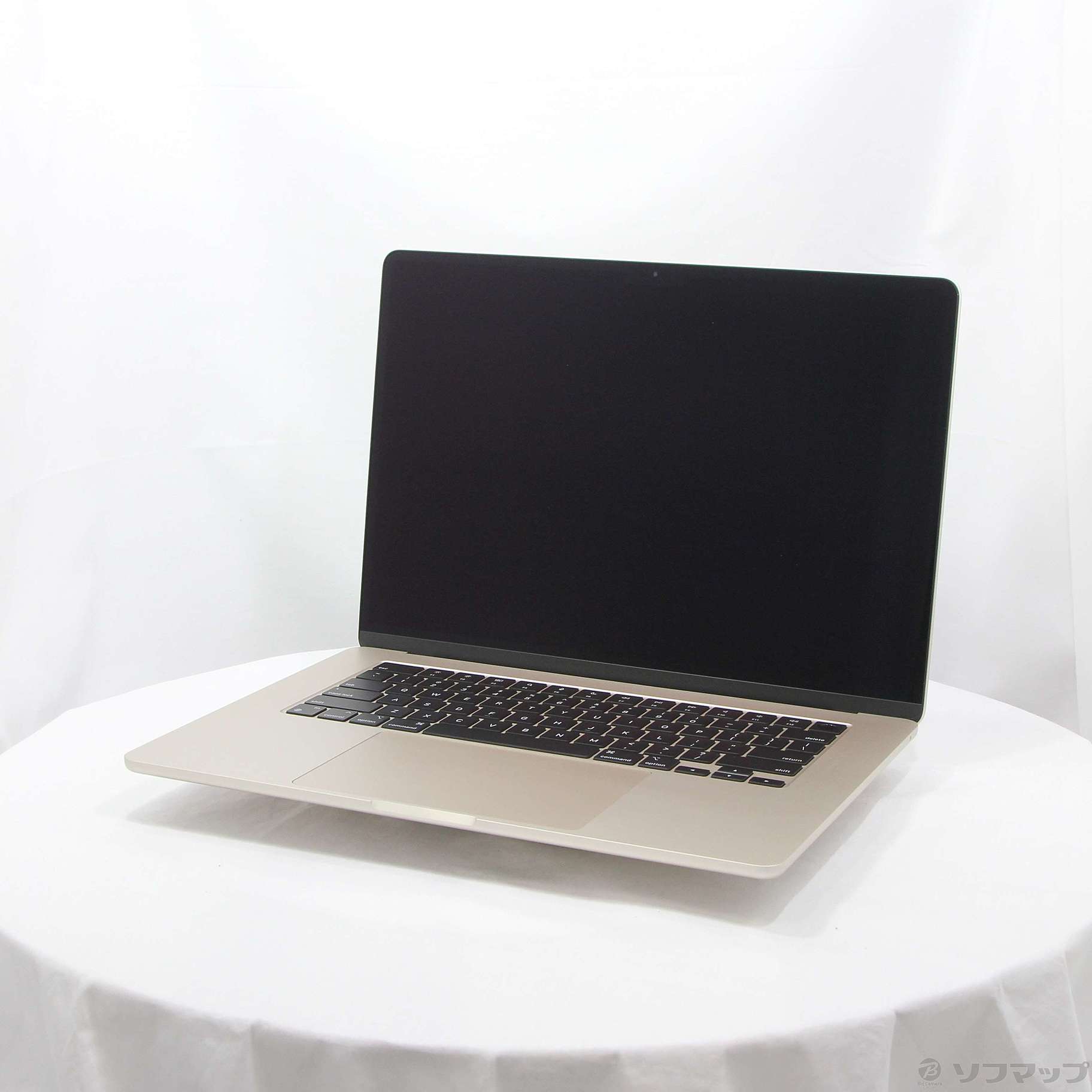【中古】MacBook Air 15.3-inch Mid 2023 MQKU3J／A Apple M2 8コアCPU_10コアGPU 8GB