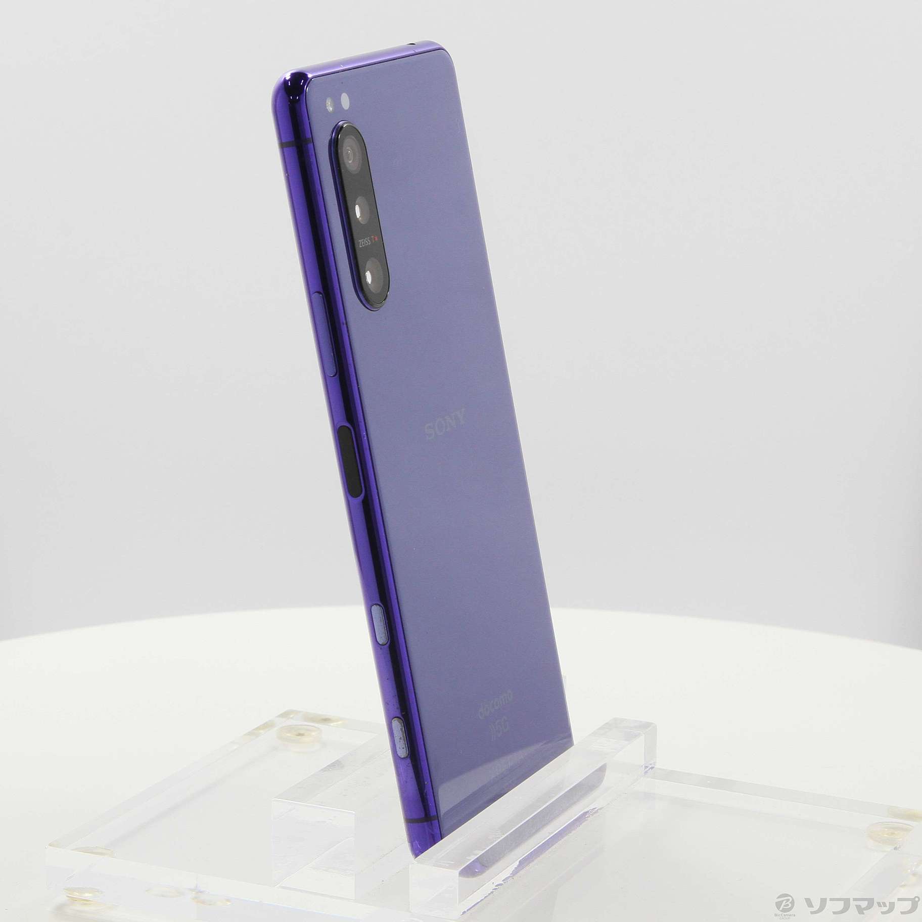 中古品〕 Xperia 5 II 128GB パープル SO-52A docomoロック解除SIM ...