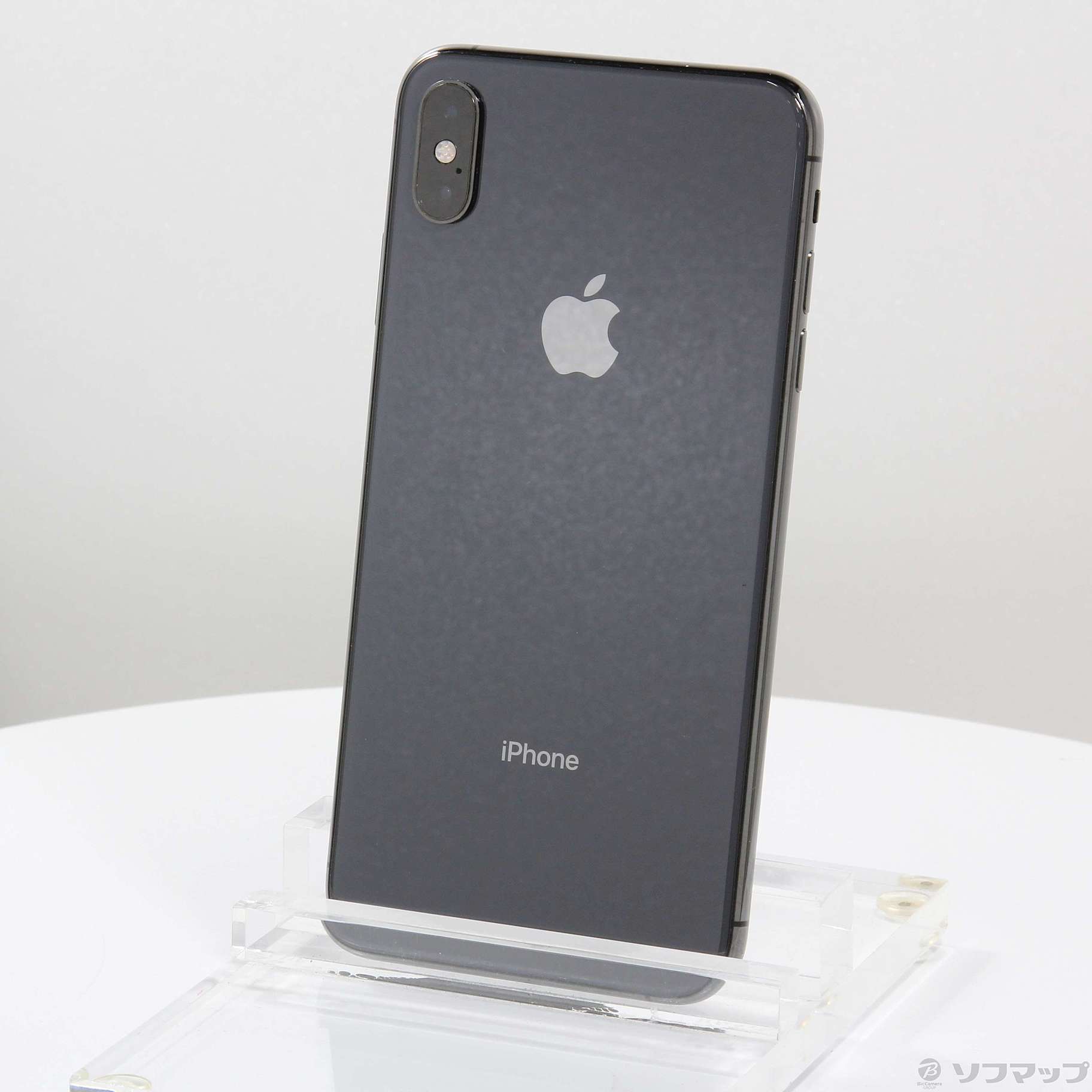 〔中古品〕 iPhoneXS Max 64GB スペースグレイ MT6Q2J／A SoftBank ［6.5インチ有機EL／Apple A12］