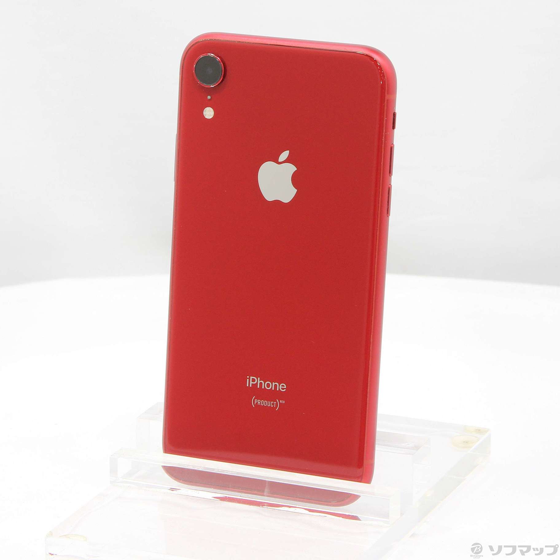 iPhone XR レッド64GB UQ 美品 - 携帯電話