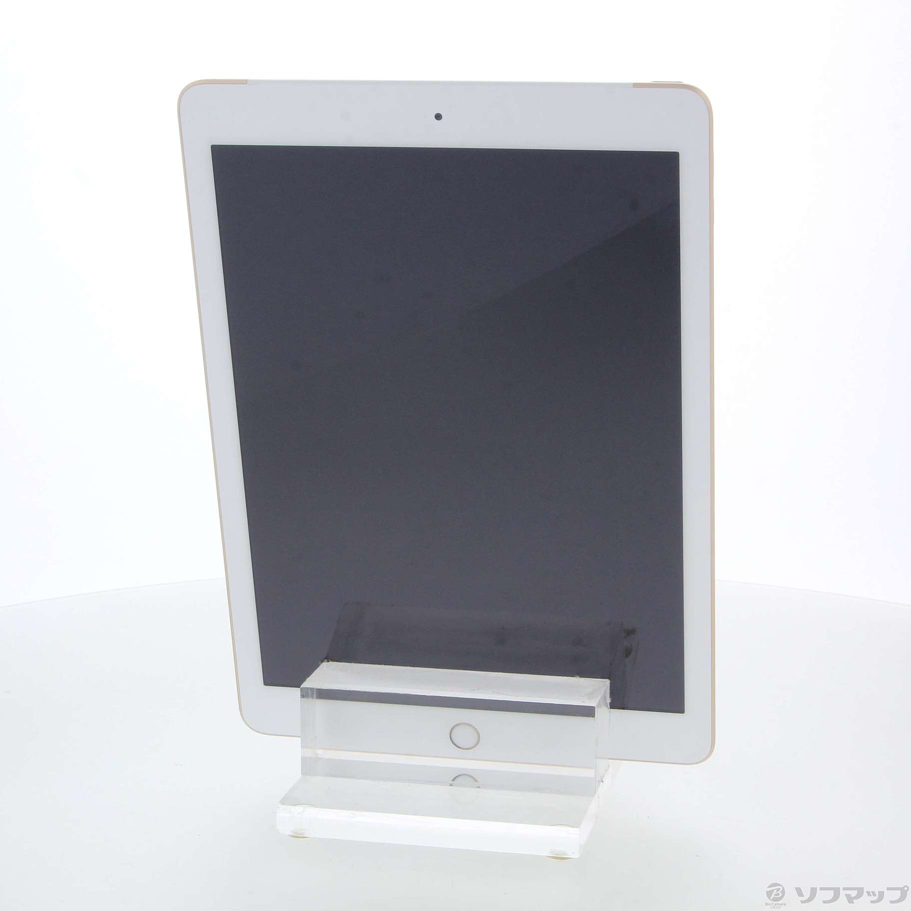 中古】iPad 第5世代 32GB ゴールド MPG42J／A auロック解除SIMフリー