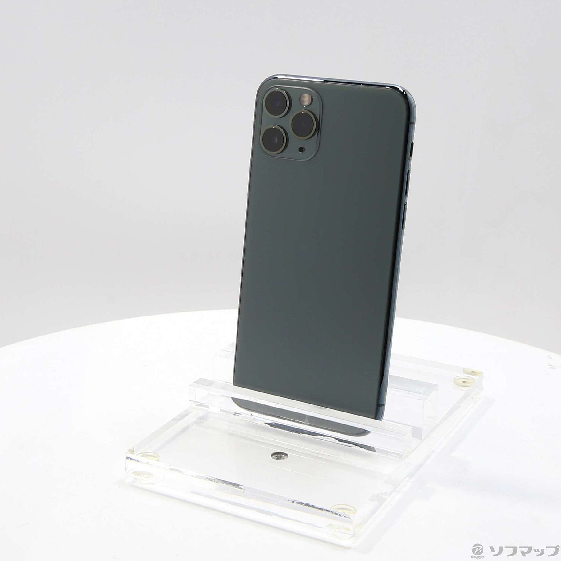 中古】iPhone11 Pro 256GB ミッドナイトグリーン MWCC2J／A SIMフリー [2133052532224] -  リコレ！|ビックカメラグループ ソフマップの中古通販サイト