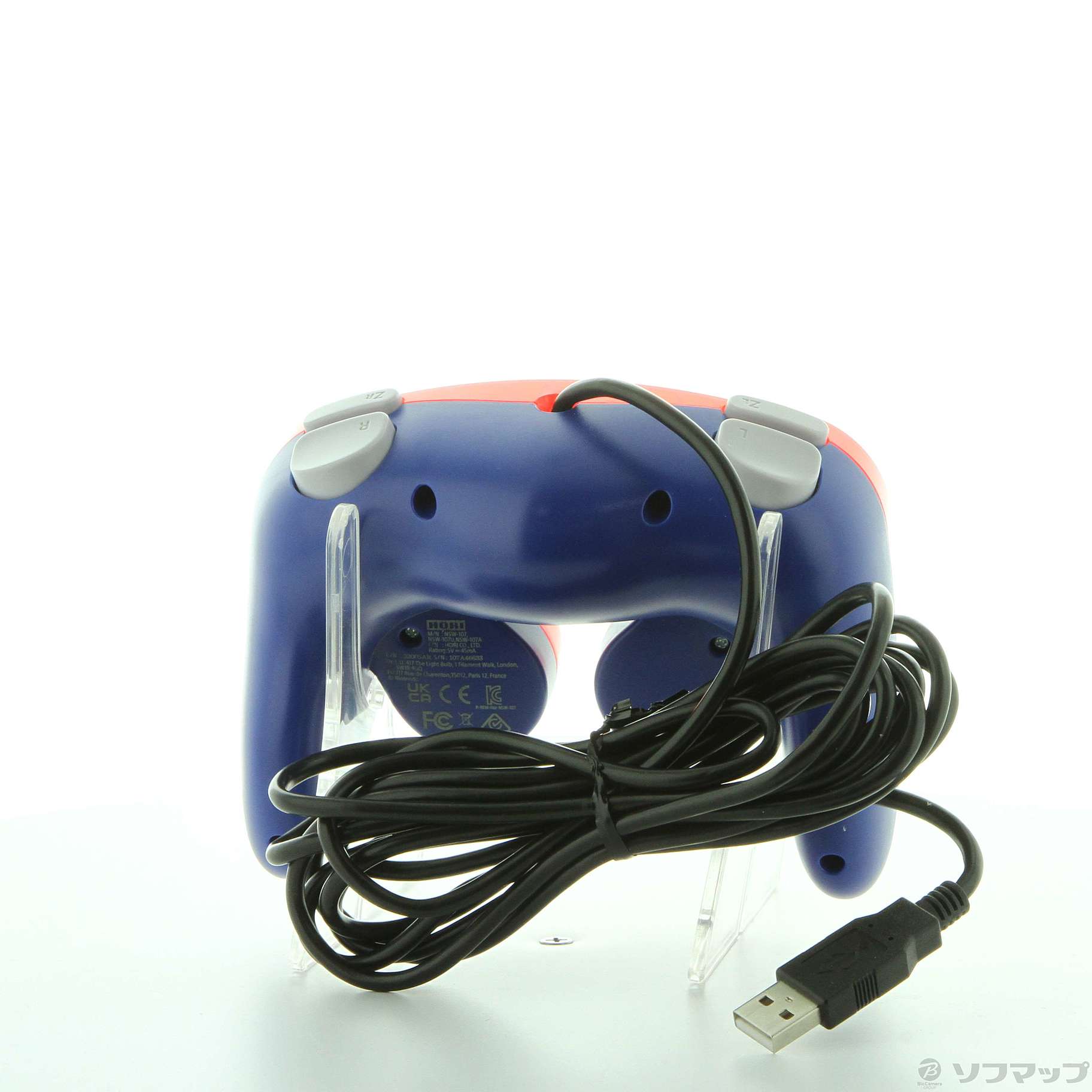 その他 HORI NSW-107 Hori Classic Controller for Nintendo Switch Mario Ver. NSW