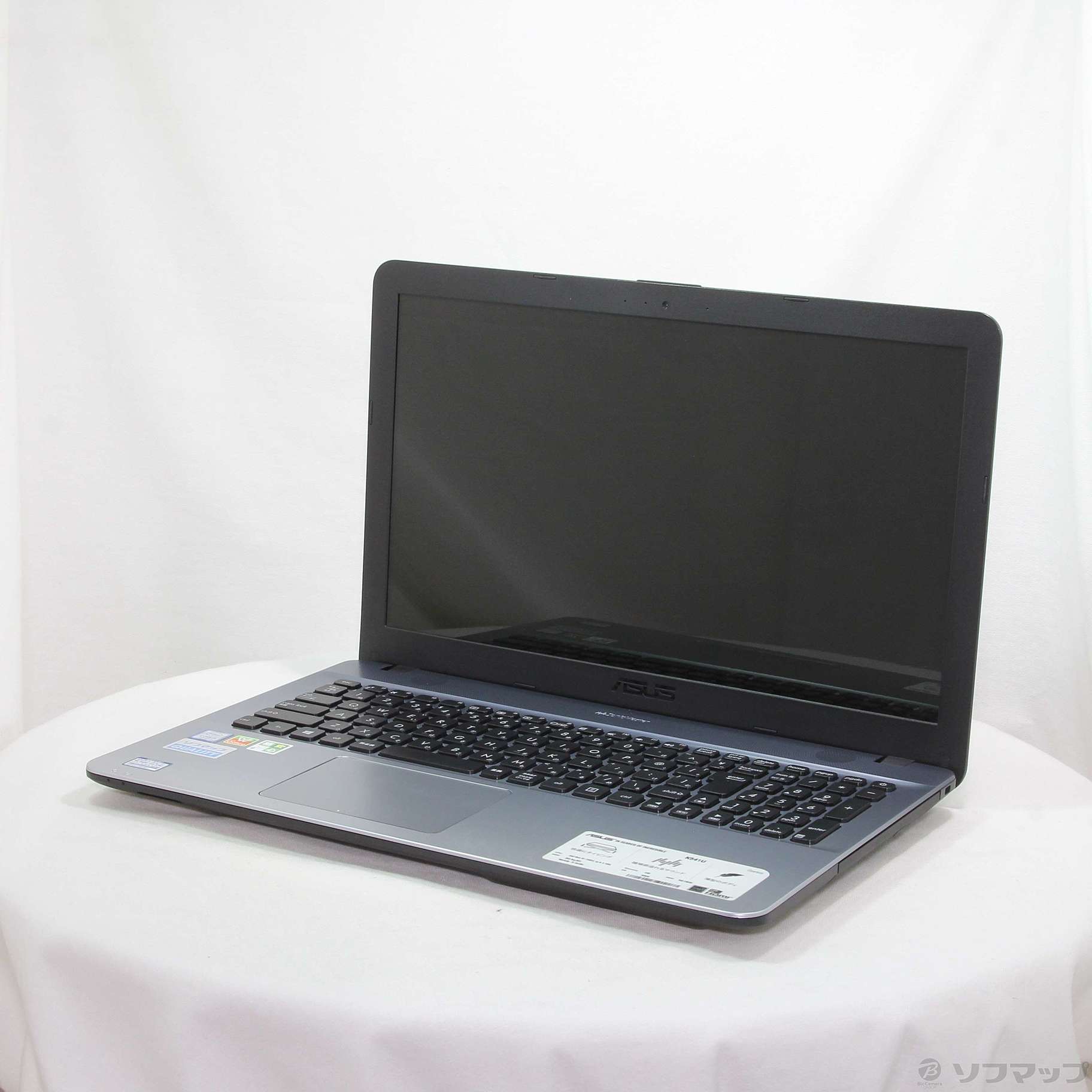 中古】格安安心パソコン VivoBook K541UA K541UA-GO1965T 〔Windows 10〕 ［Core-i5-7200U  (2.5GHz)／4GB／SSD256GB／15.6インチ］ [2133052549970] - リコレ！|ビックカメラグループ  ソフマップの中古通販サイト