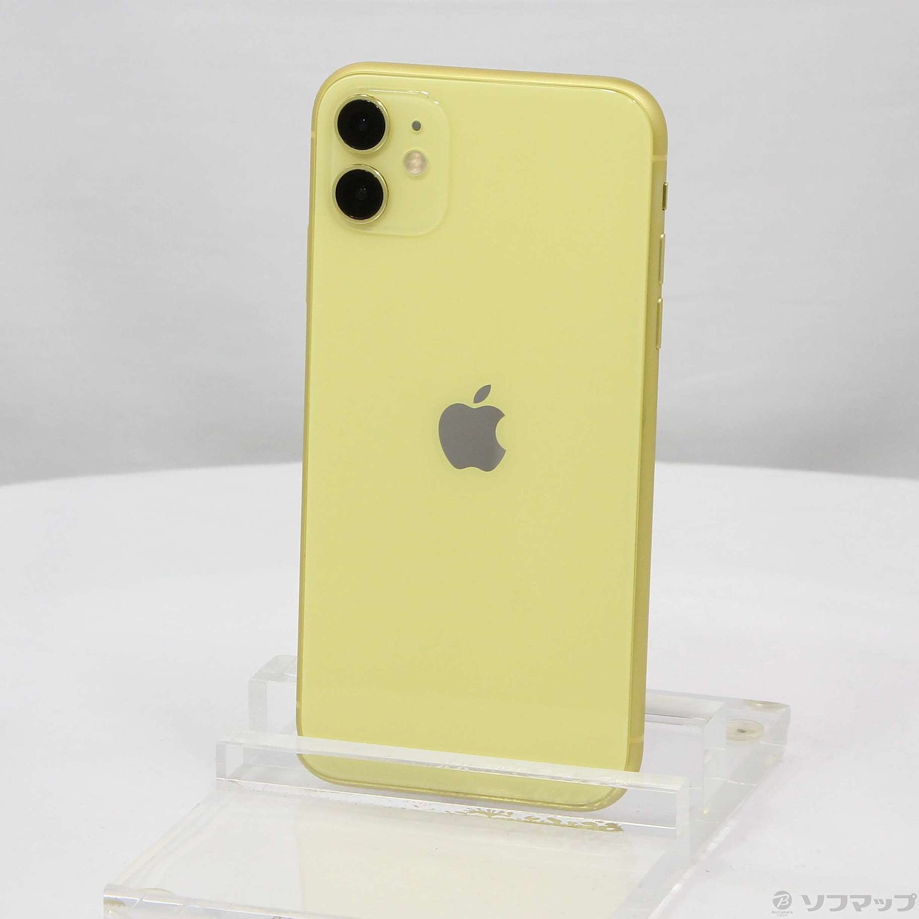 中古】iPhone11 128GB イエロー MWM42J／A SIMフリー [2133052550013