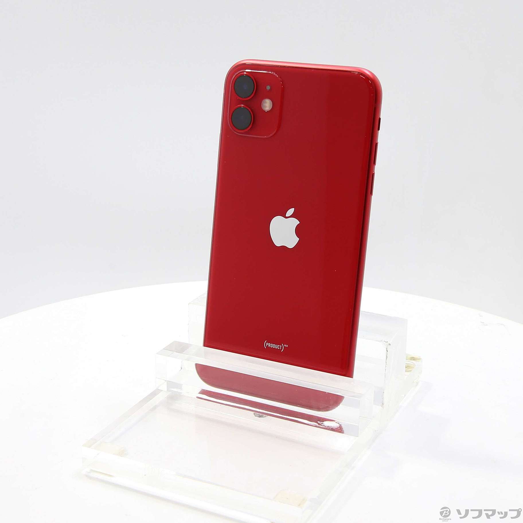 中古】iPhone11 128GB プロダクトレッド MWM32J／A SIMフリー 