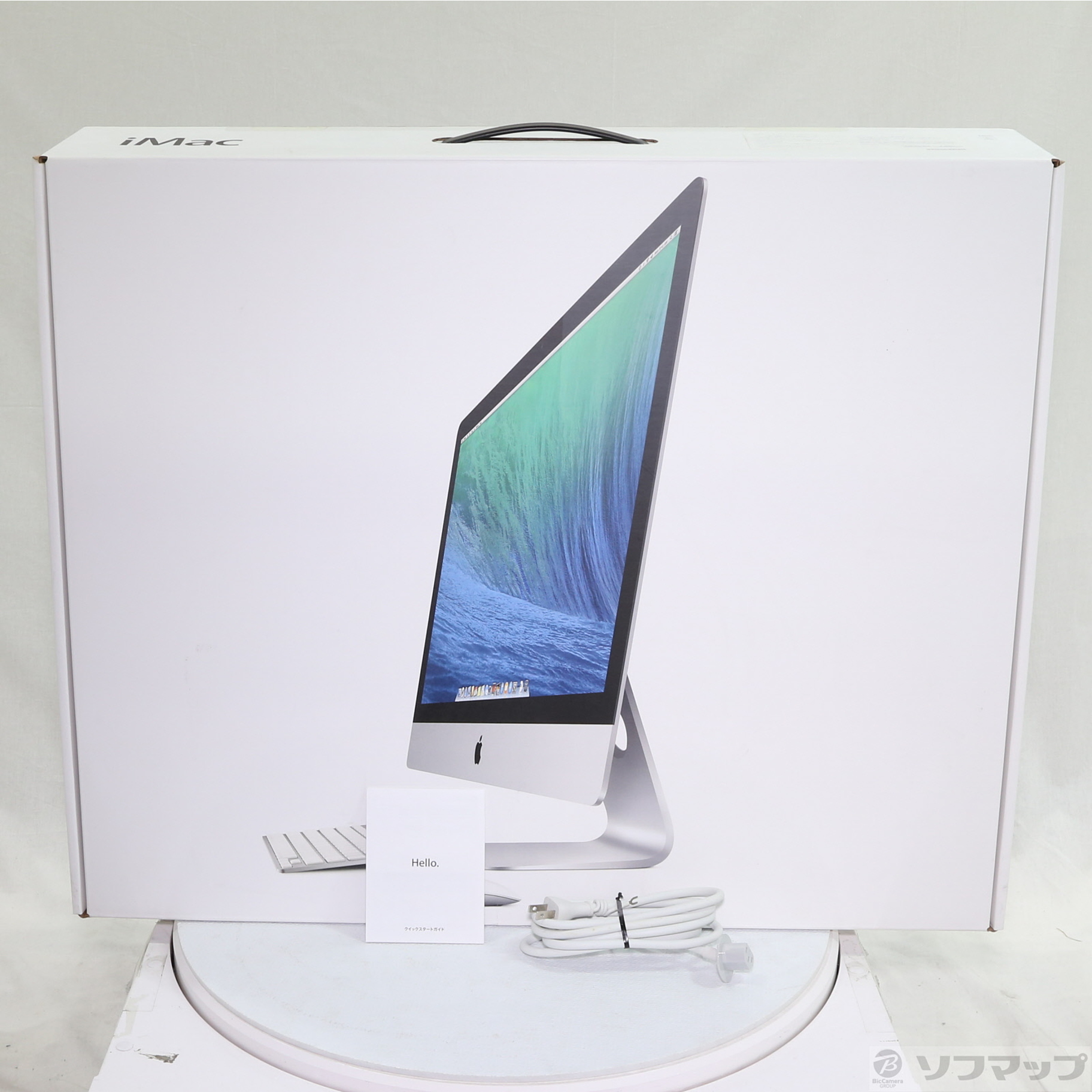 中古品〕 iMac 27-inch Late 2013 ME088J／A Core_i5 3.2GHz 32GB 