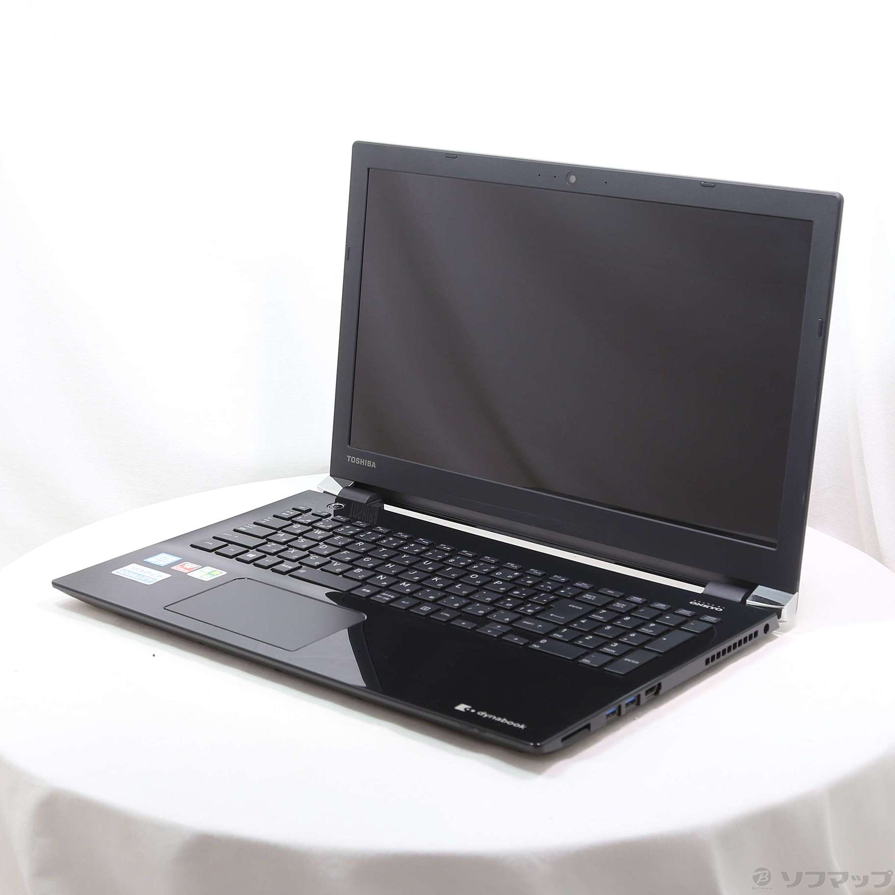 〔中古品〕 格安安心パソコン dynabook T55／ABS PT55ABS-BJA3 ［Core-i5-6200U (2.3GHz)／4GB／HDD1TB／15.6インチワイド］