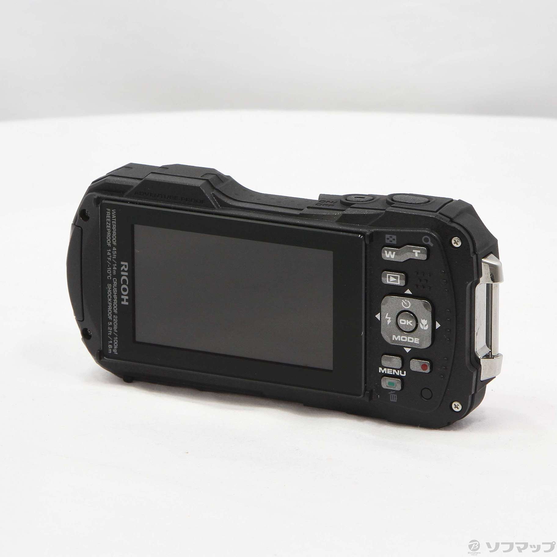 中古】〔展示品〕 RICOH WG-80 オレンジ [2133052569619] - リコレ 