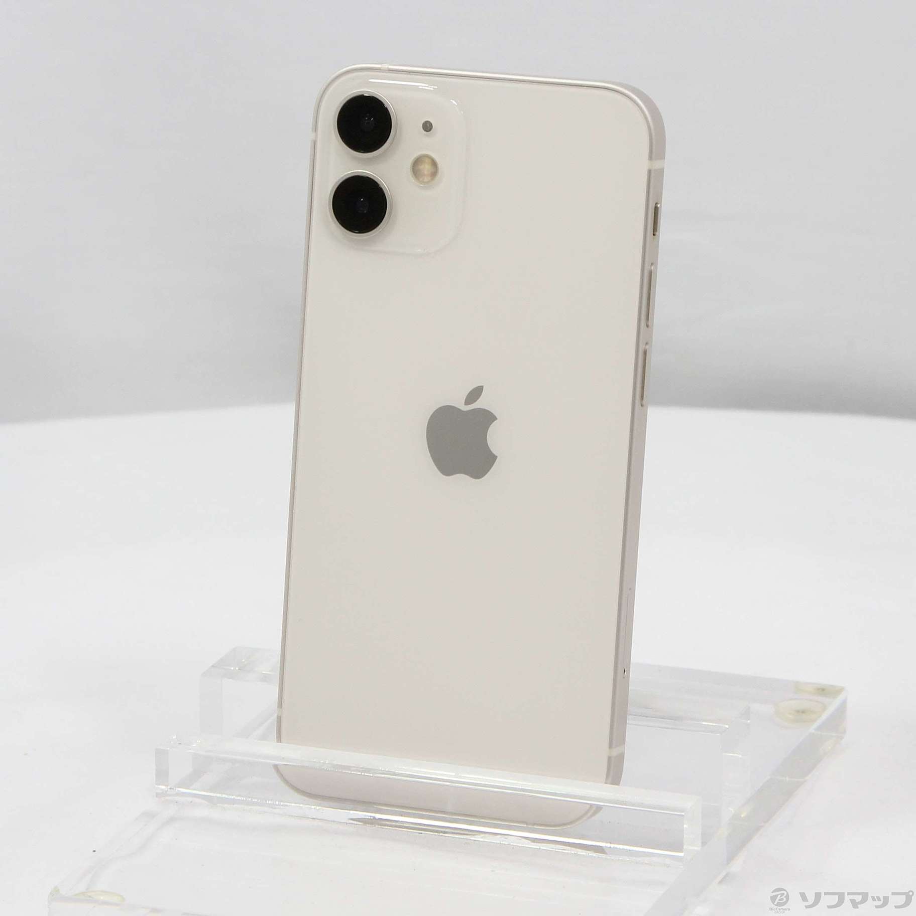 中古】iPhone12 mini 128GB ホワイト MGDM3J／A SIMフリー