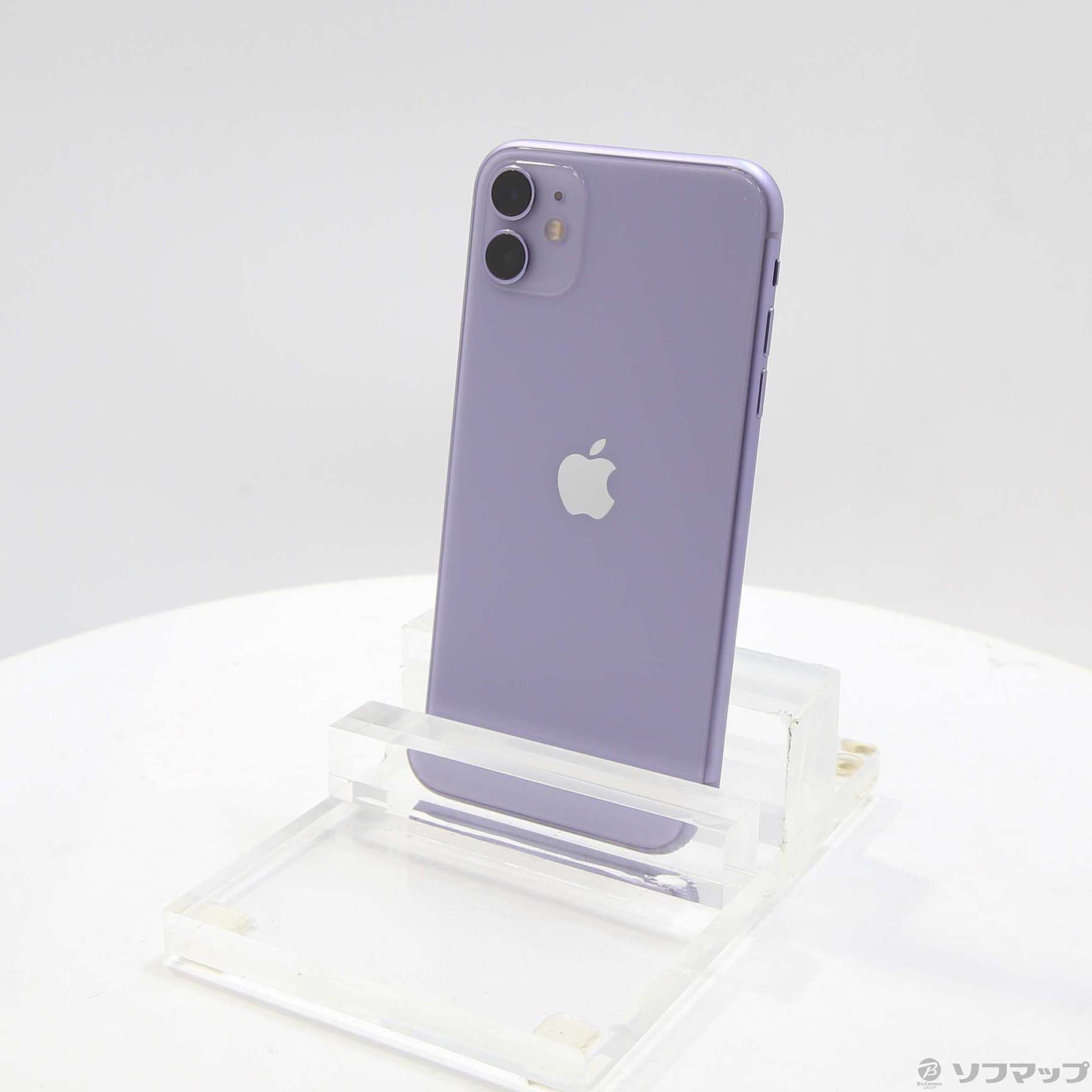 中古】iPhone11 64GB パープル MHDF3J／A SIMフリー