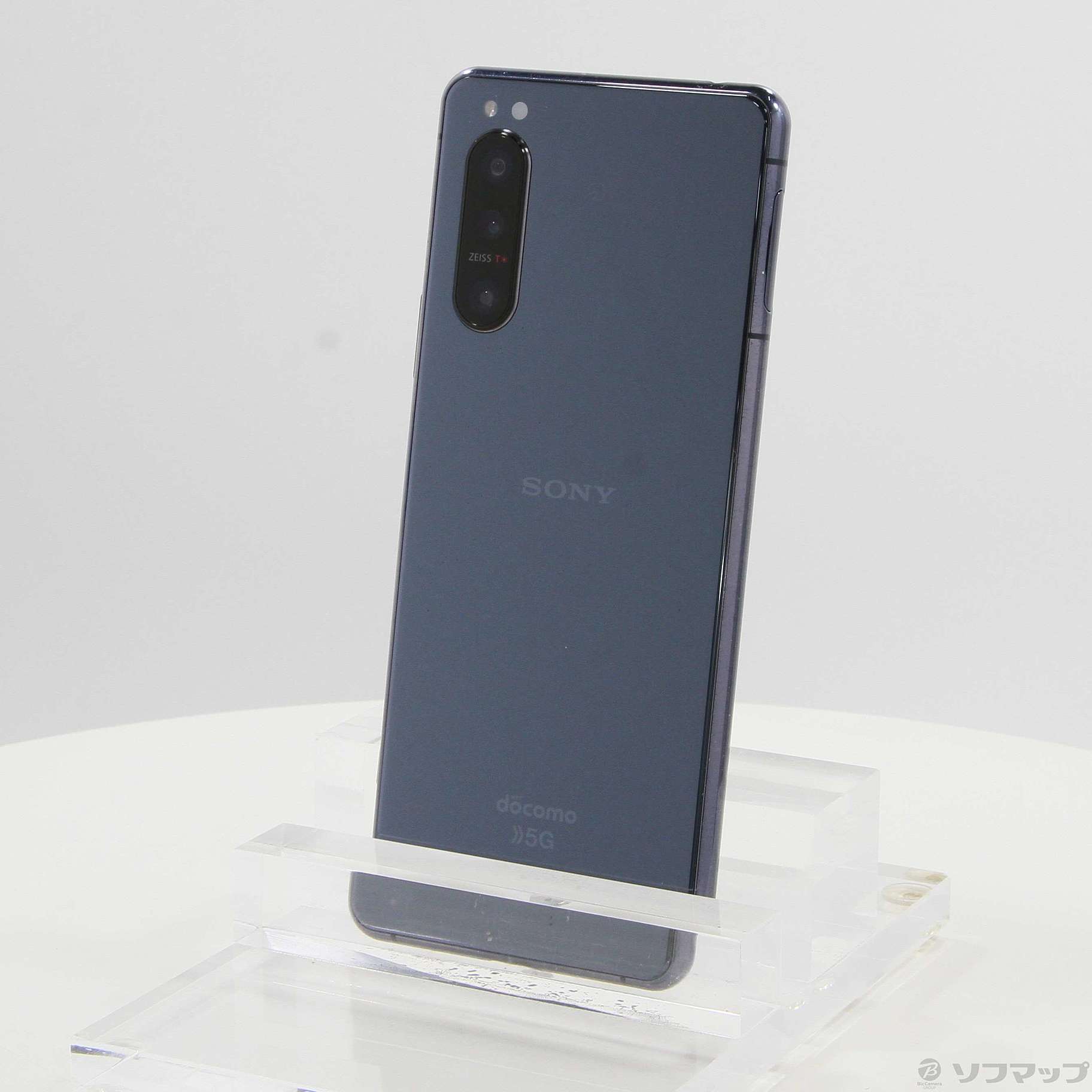 中古】Xperia 5 II 128GB ブルー SO-52A docomoロック解除SIMフリー 