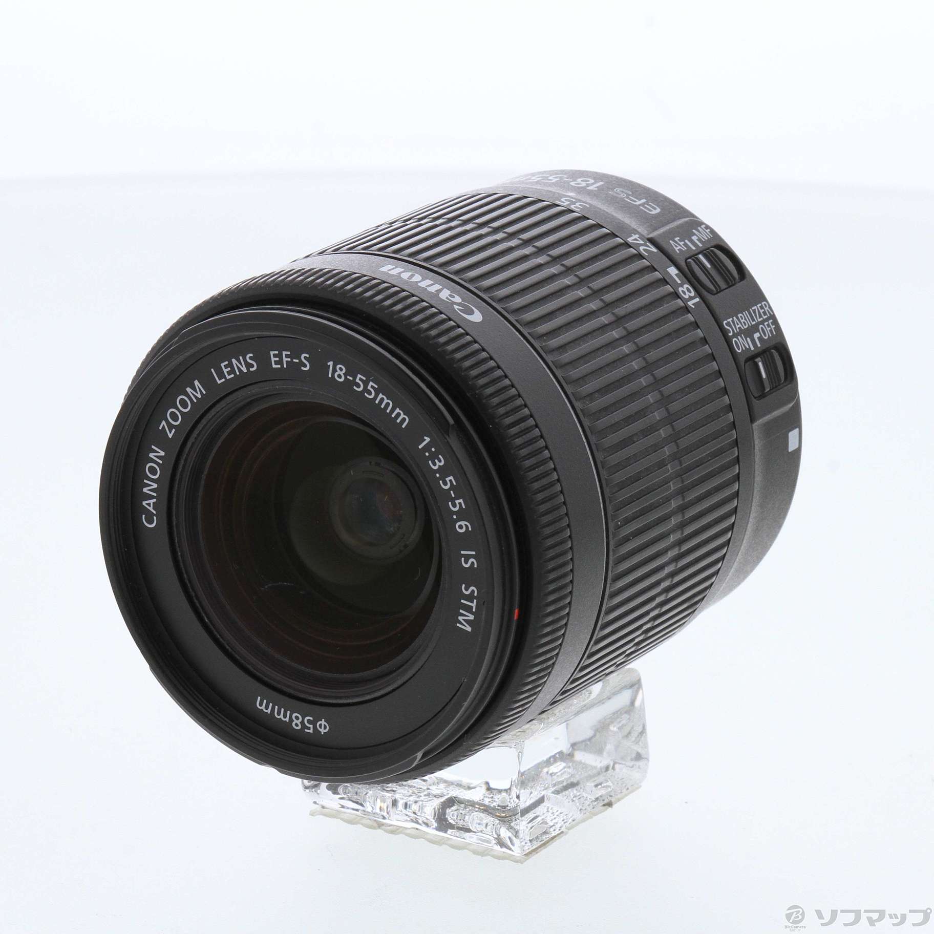 中古】Canon EF-S 18-55mm F3.5-5.6 IS STM (レンズ) [2133052578444