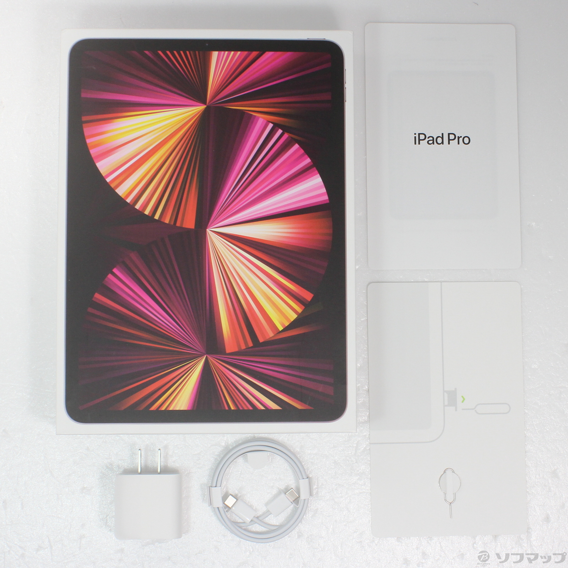 中古】iPad Pro 11インチ 第3世代 1TB スペースグレイ MHWC3J／A SIM