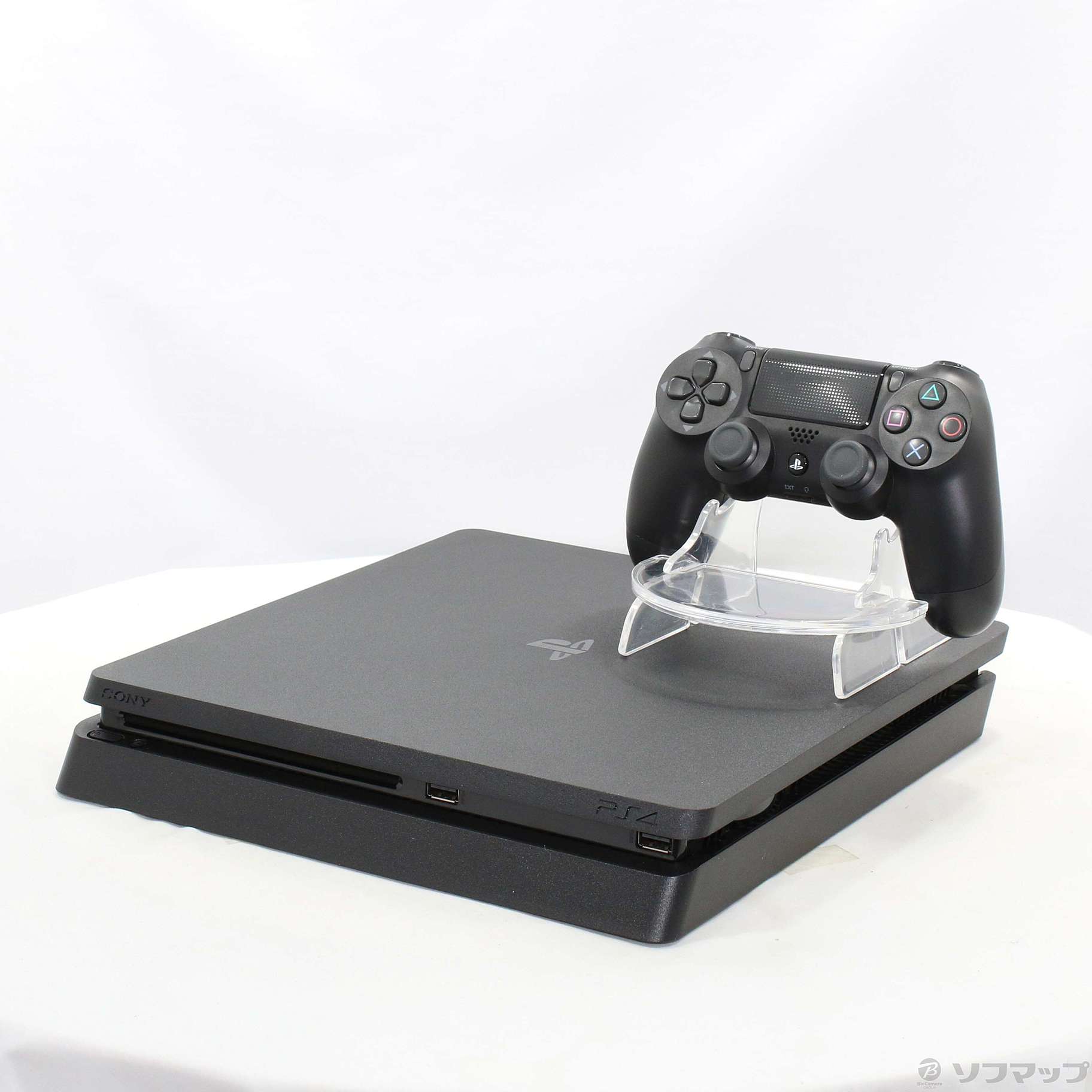 中古】PlayStation 4 ジェット・ブラック 500GB CUH-2200AB01