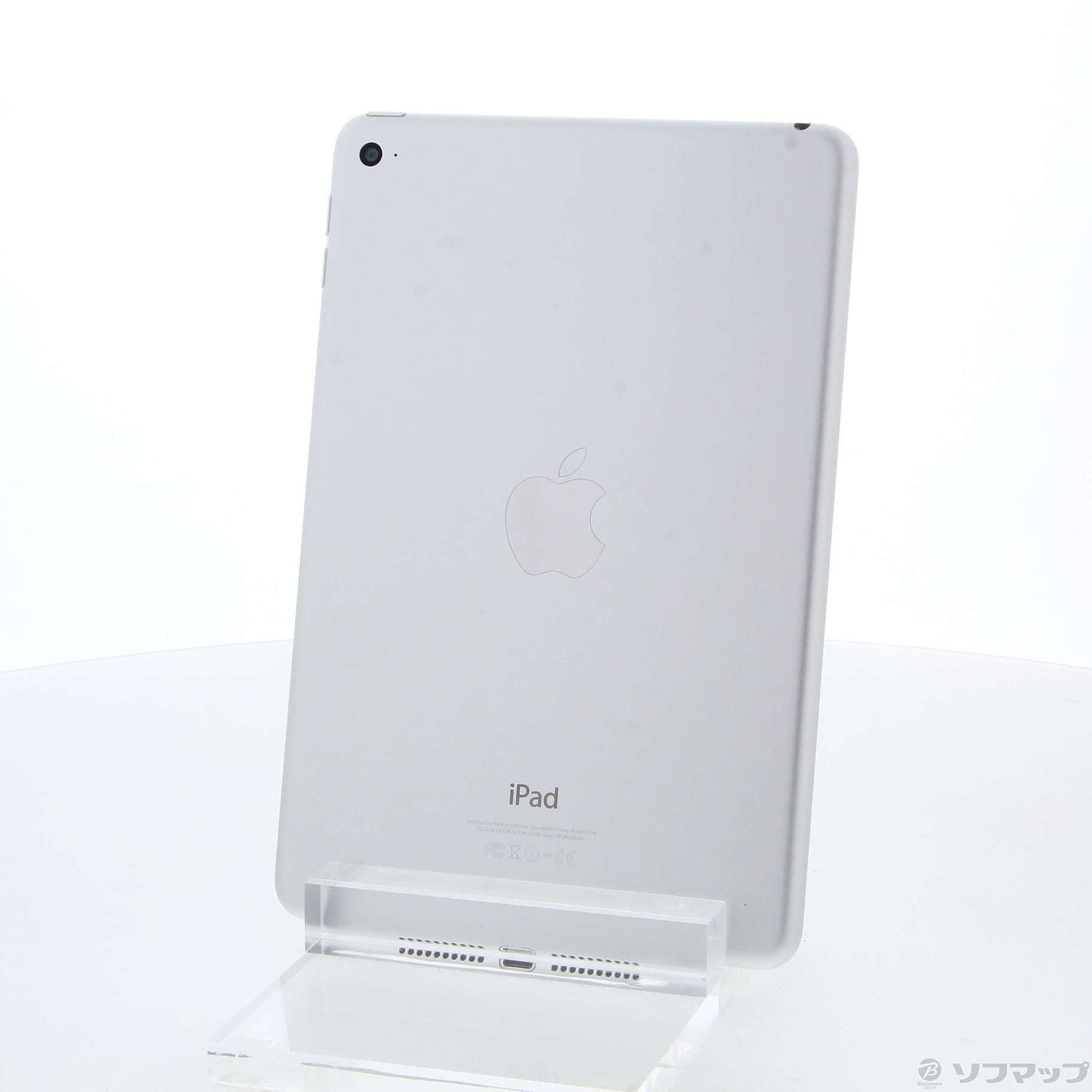 中古】iPad mini 4 16GB シルバー MK6K2J／A Wi-Fi