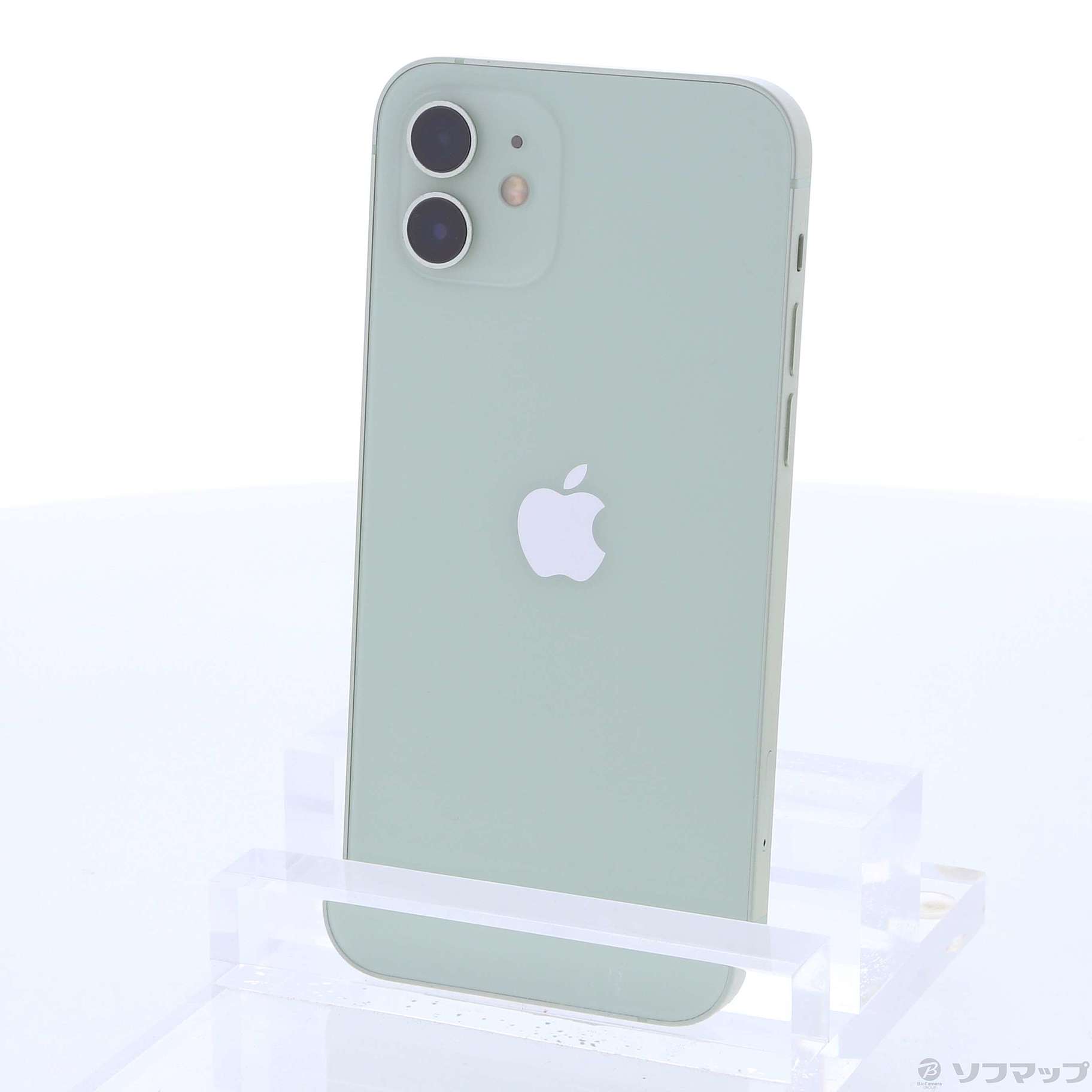 (中古)Apple iPhone12 64GB グリーン MGHT3J/A SIMフリー(371-ud)