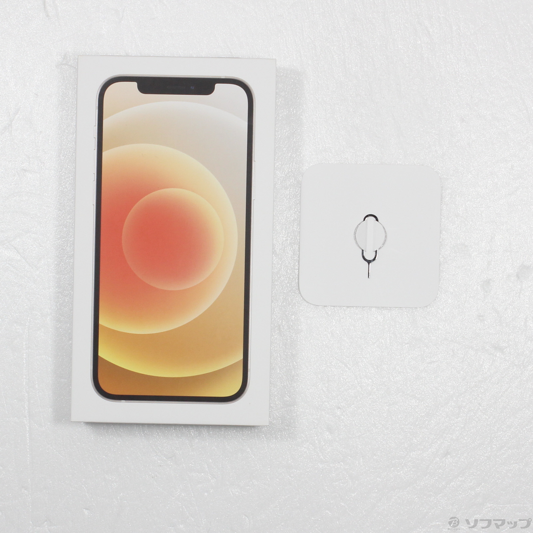 中古】iPhone12 128GB ホワイト MGHV3J／A SIMフリー [2133052588702