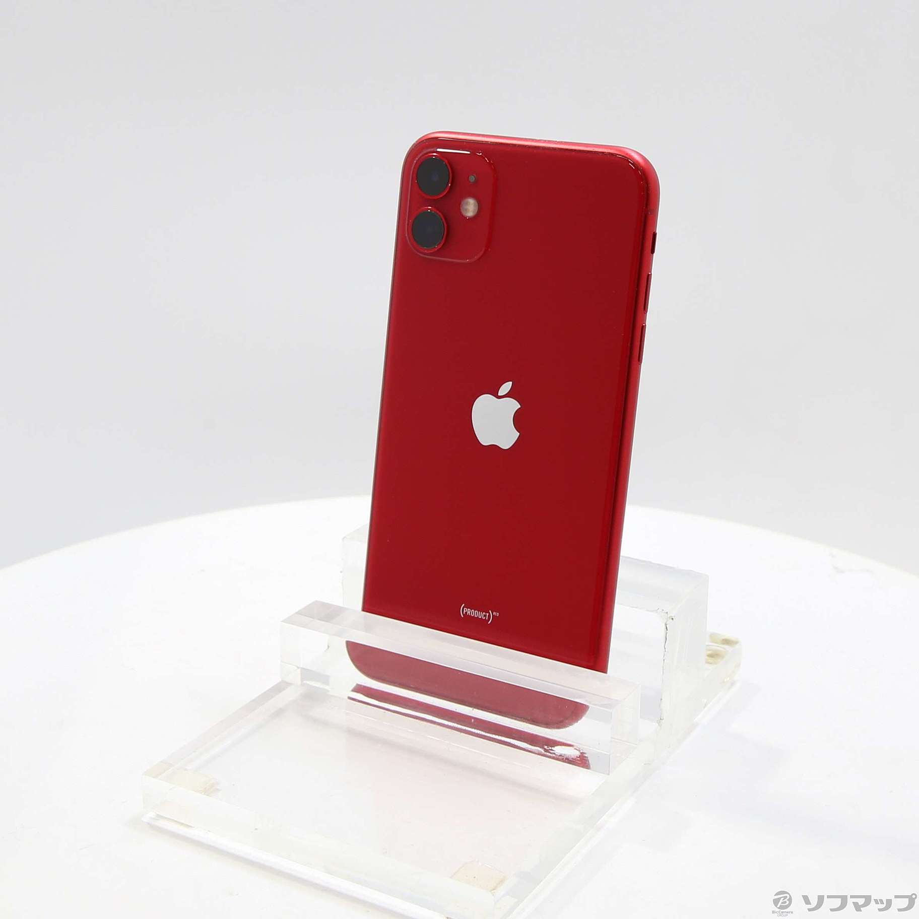 (中古)Apple iPhone11 64GB プロダクトレッド MWLV2J/A SIMフリー(262-ud)