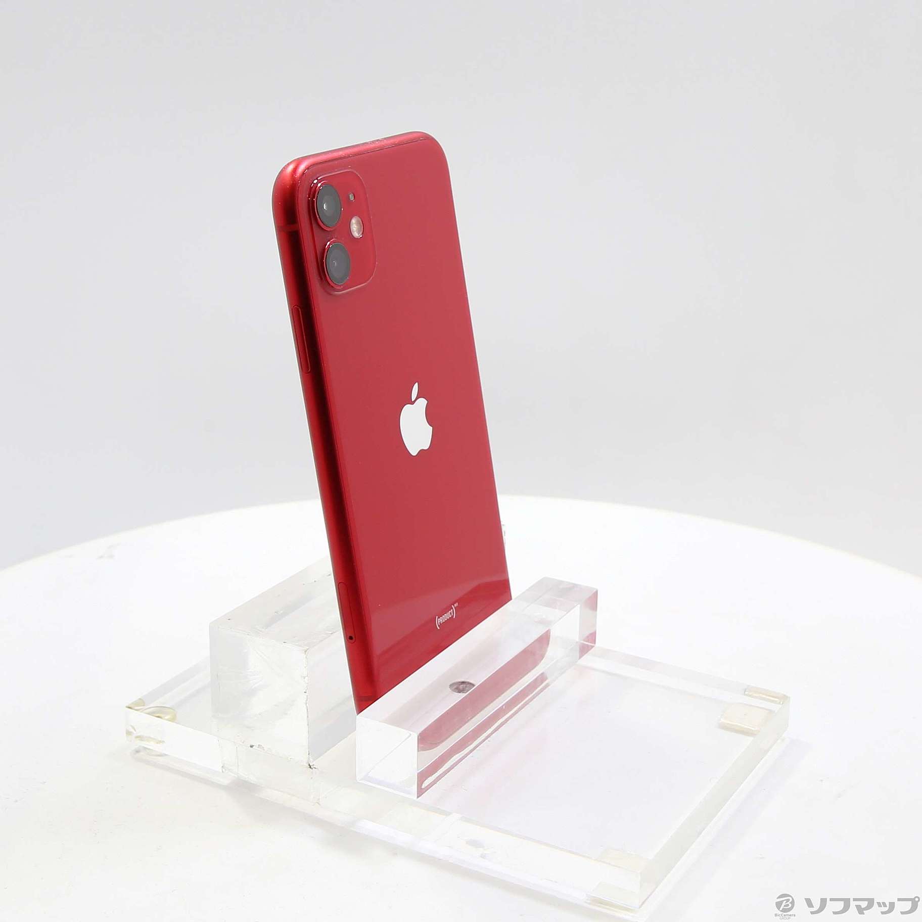 中古】iPhone11 64GB プロダクトレッド MWLV2J／A SIMフリー