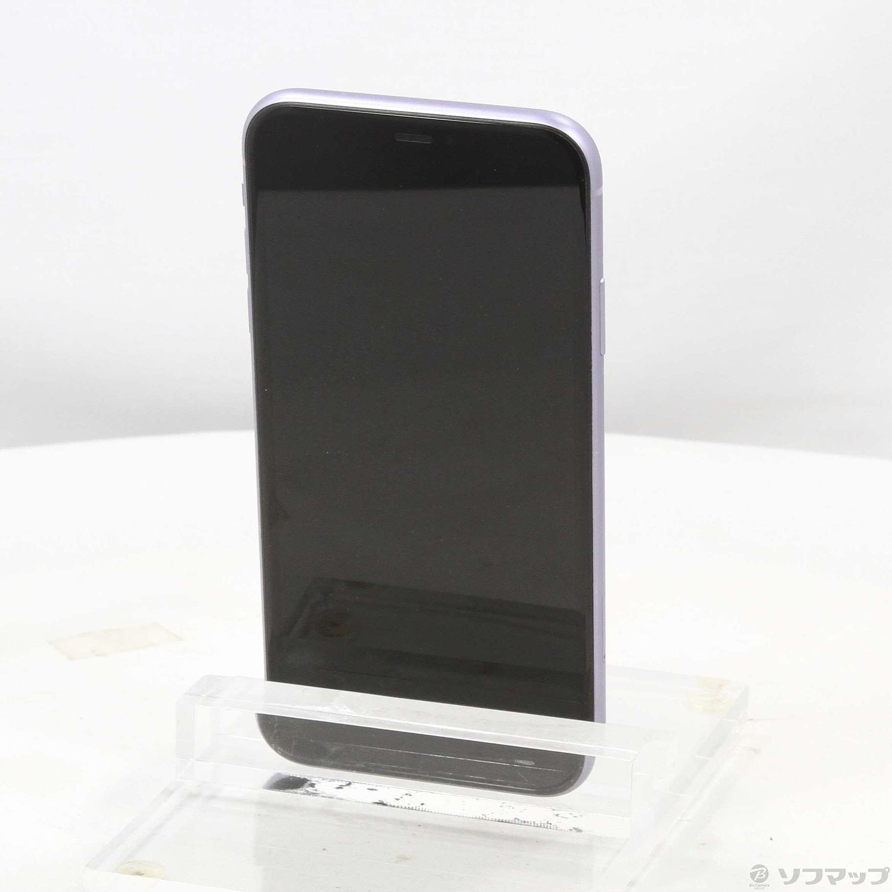 中古】iPhone11 128GB パープル MWM52J／A SIMフリー [2133052627333