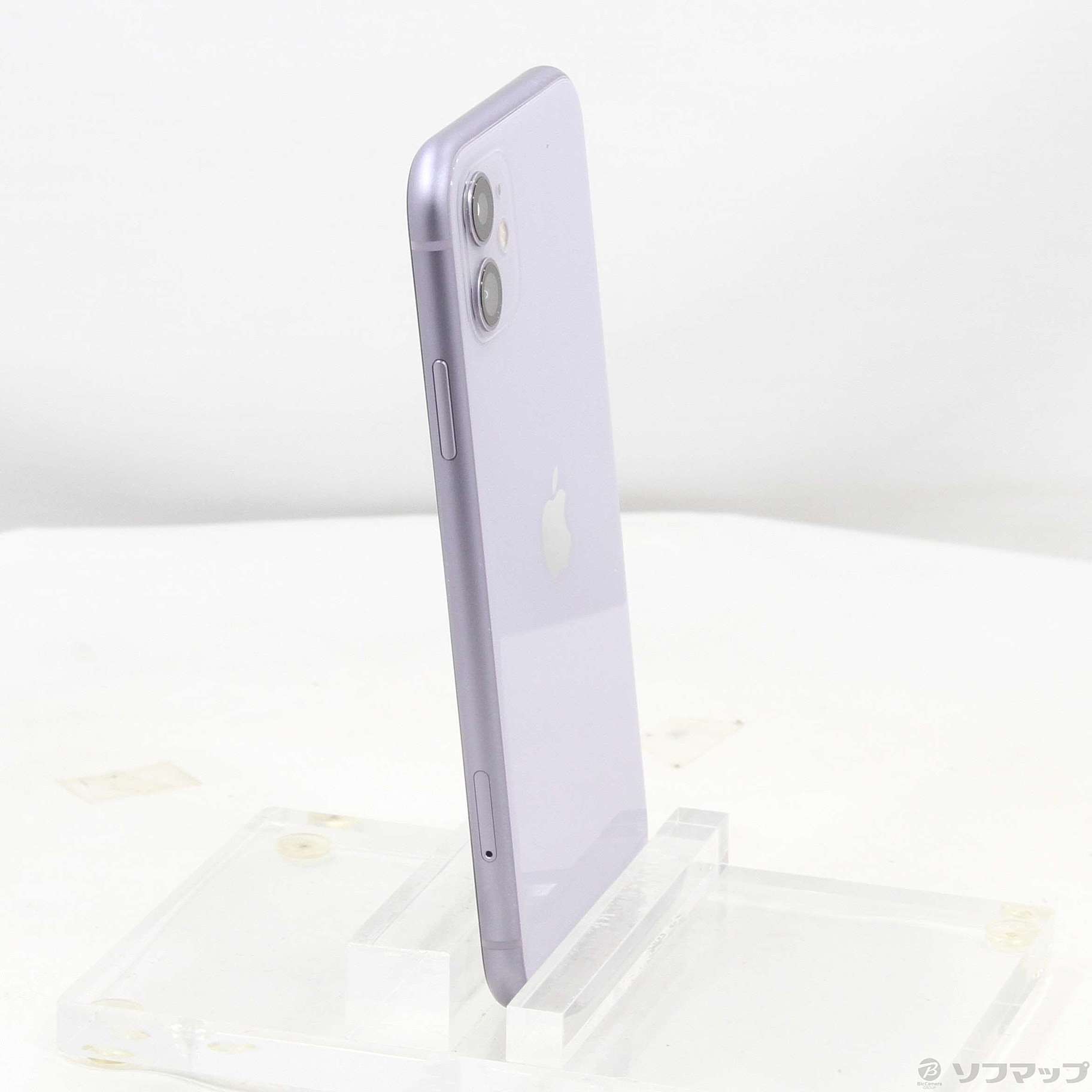 中古】iPhone11 128GB パープル MWM52J／A SIMフリー [2133052627333