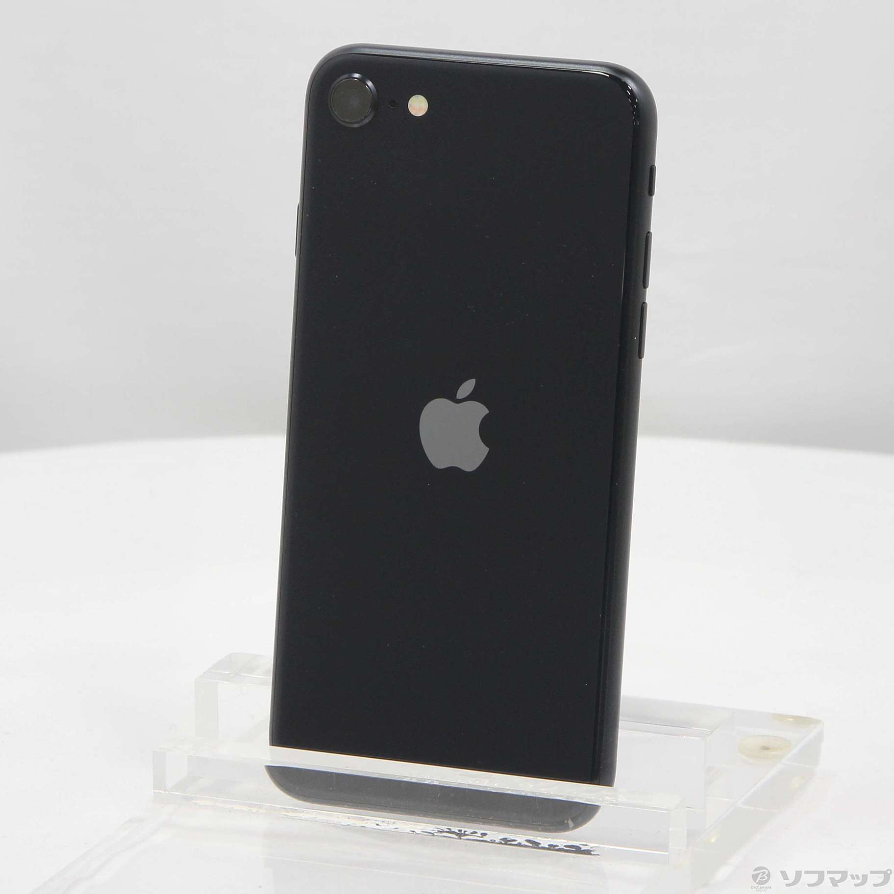 (中古)Apple iPhone SE 第3世代 128GB ミッドナイト MMYF3J/A SIMフリー(258-ud)