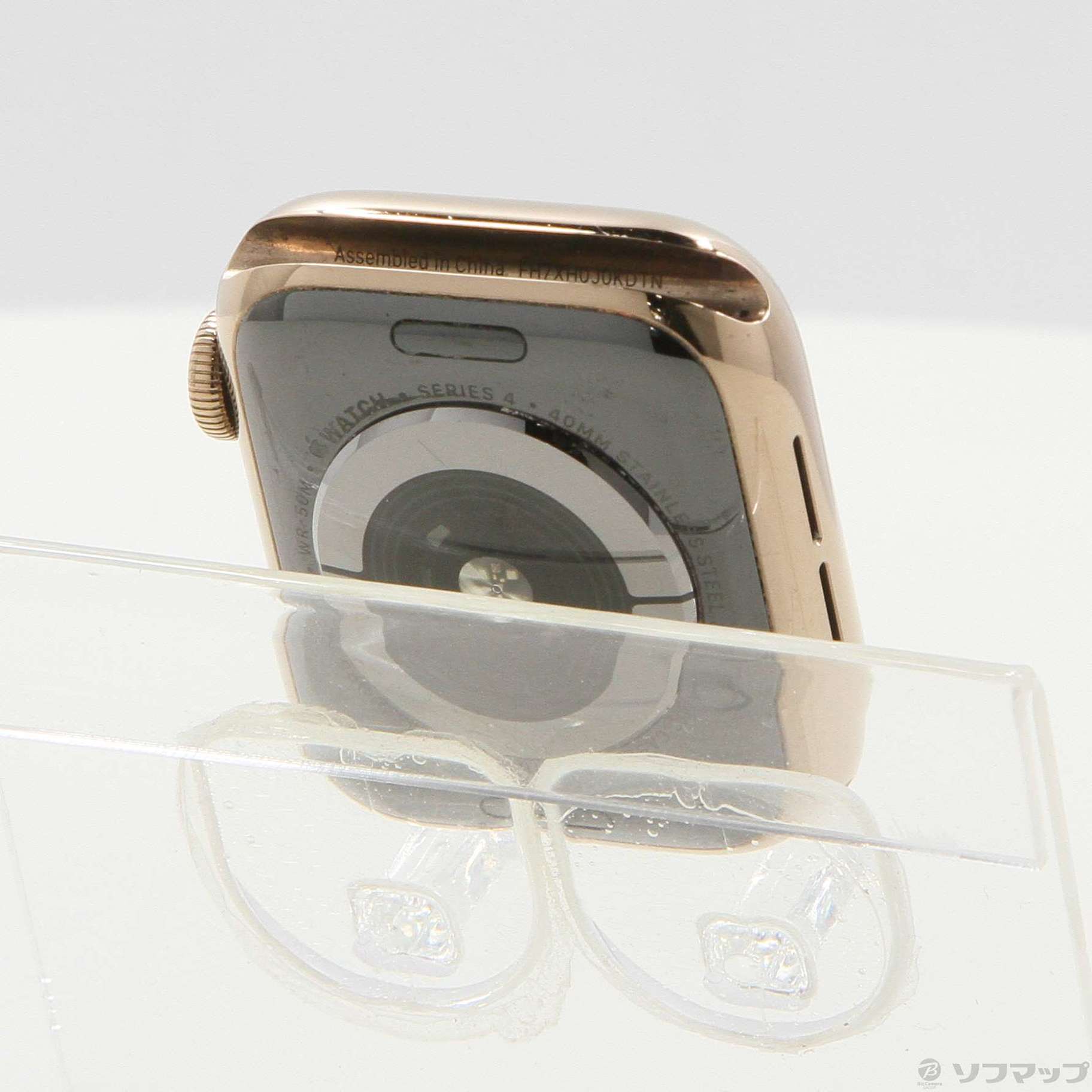 Apple Watch - Apple Watch Series4ゴールド ステンレススチールケース40mm 中古】Apple Watch Series 4 GPS + Cellular 40mm ゴールド