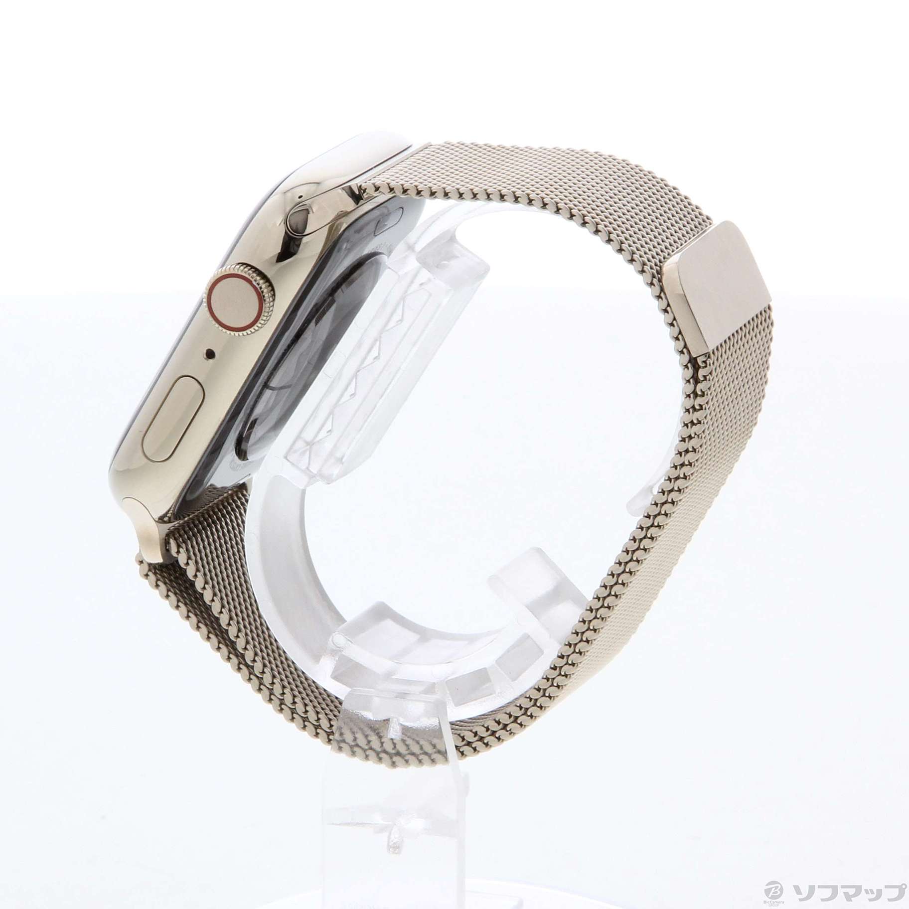 Apple Watch Series 7 GPS + Cellular 45mm ゴールドステンレススチールケース ゴールドミラネーゼループ