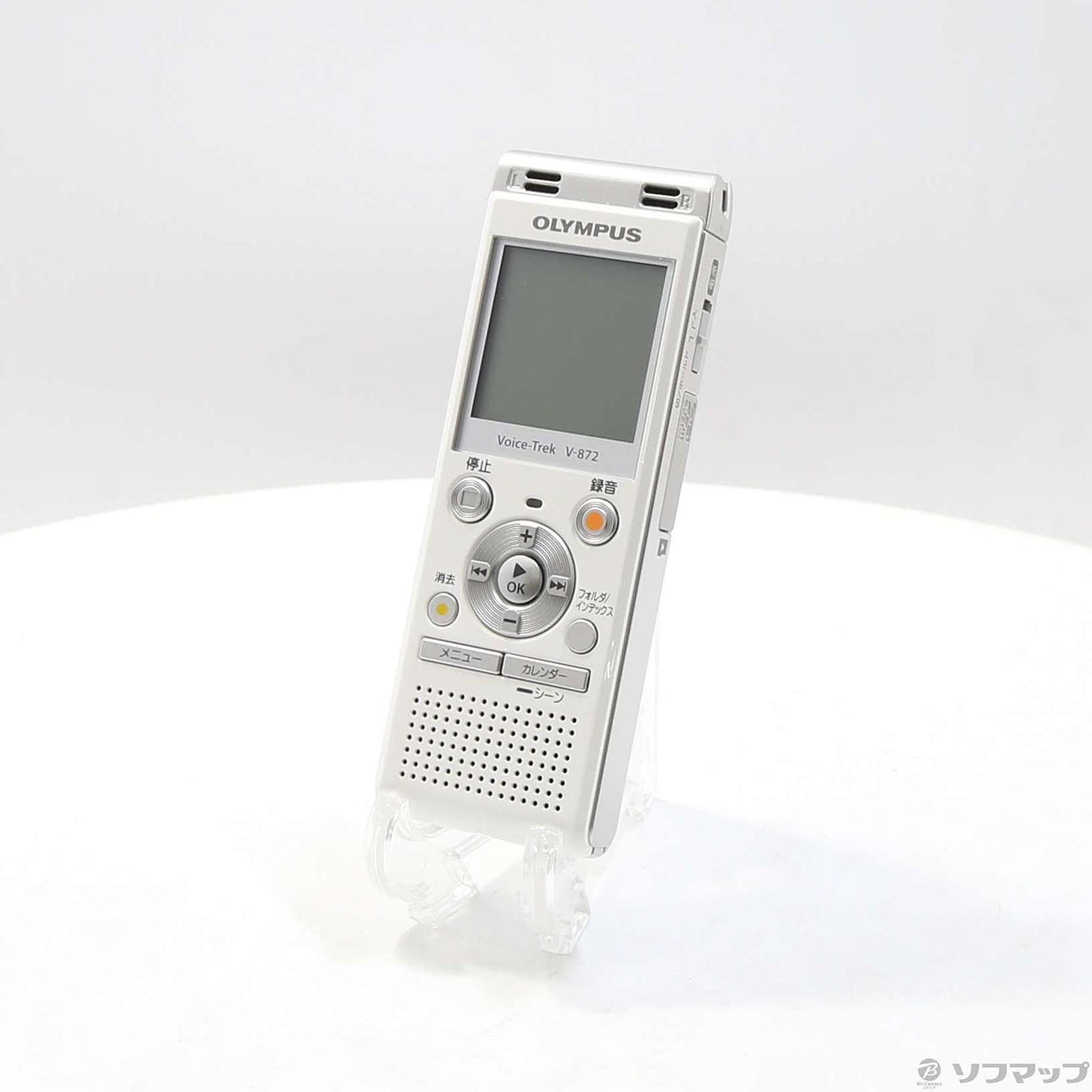 OLYMPUS V-872 WHT ボイスレコーダー 中古】V-872 WHT ホワイト