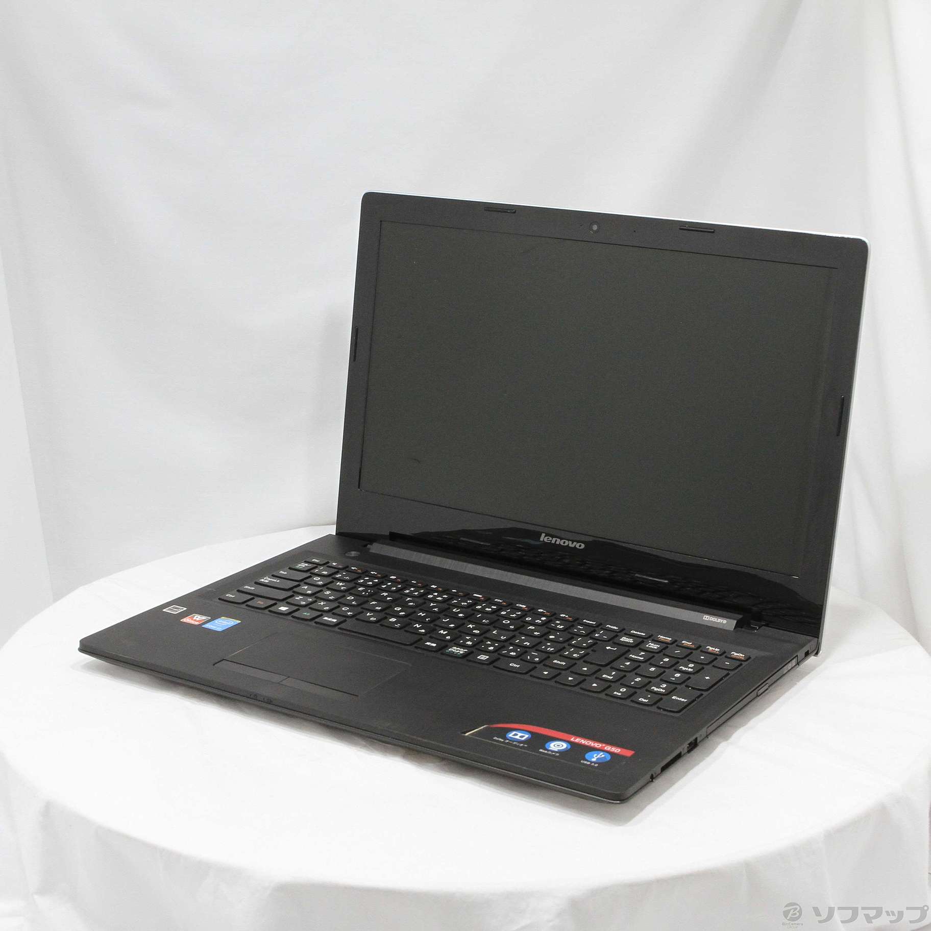 中古】Lenovo G50 80E502UBJP プラチナ 〔Windows 10〕 ［Core-i3-5005U  (2GHz)／4GB／HDD500GB／15.6インチワイド］ [2133052648895] - リコレ！|ビックカメラグループ  ソフマップの中古通販サイト - 販売証明書付き