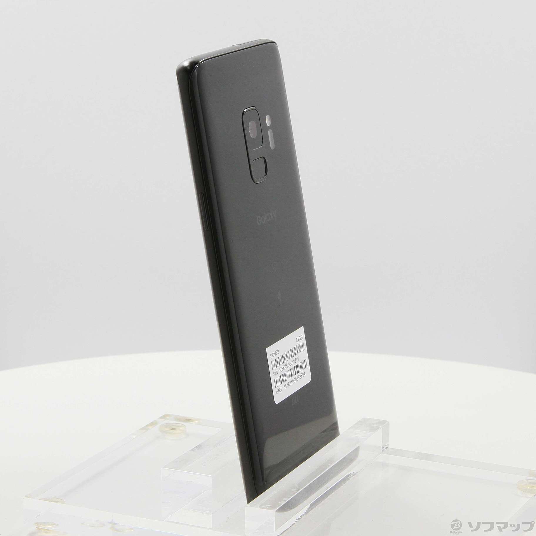 中古】GALAXY S9 64GB ミッドナイトブラック SCV38 auロック解除SIM ...