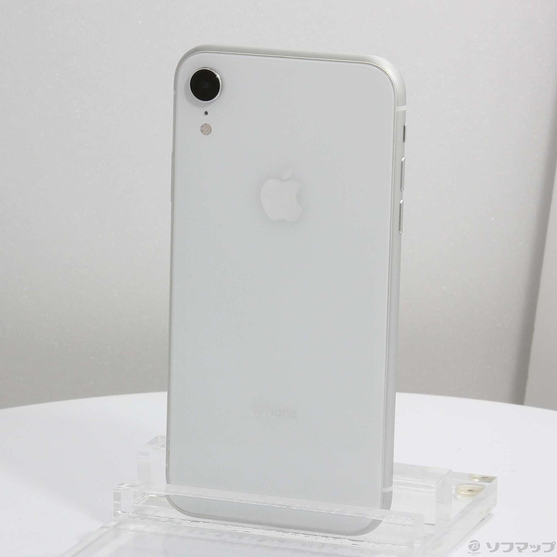 (中古)Apple iPhoneXR 64GB ホワイト MT032J/A SIMフリー(348-ud)