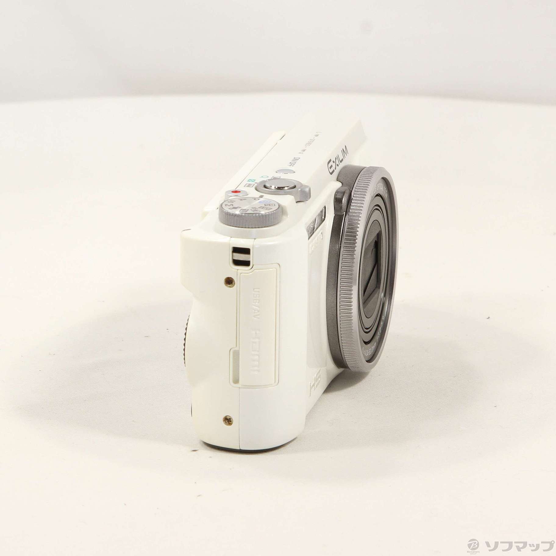 中古】HIGH SPEED EXILIM EX-ZR1300 WE (ホワイト) [2133052656326 