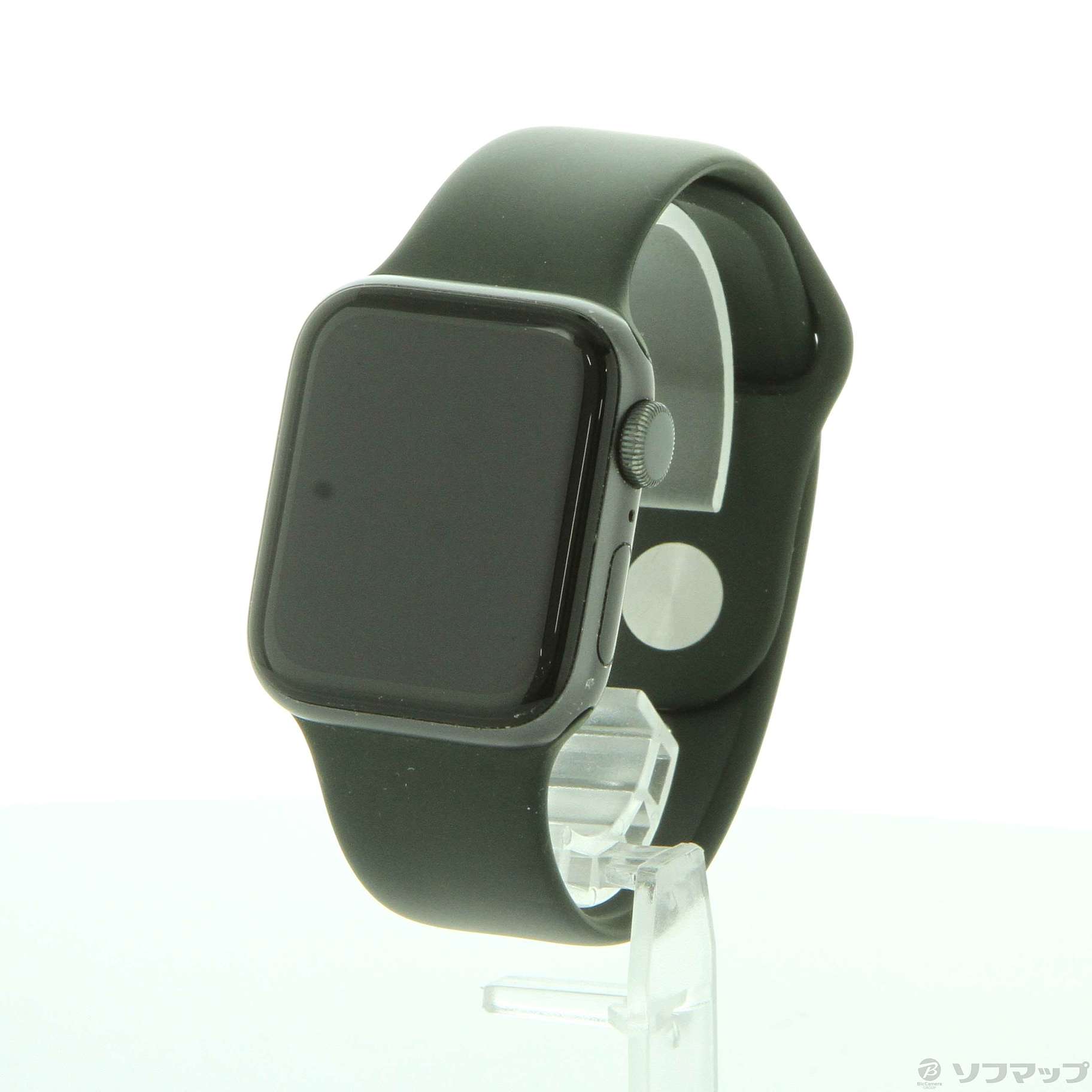 Apple Watch SE 第1世代 GPS 40mm スペースグレイアルミニウムケース キプロスグリーンスポーツバンド