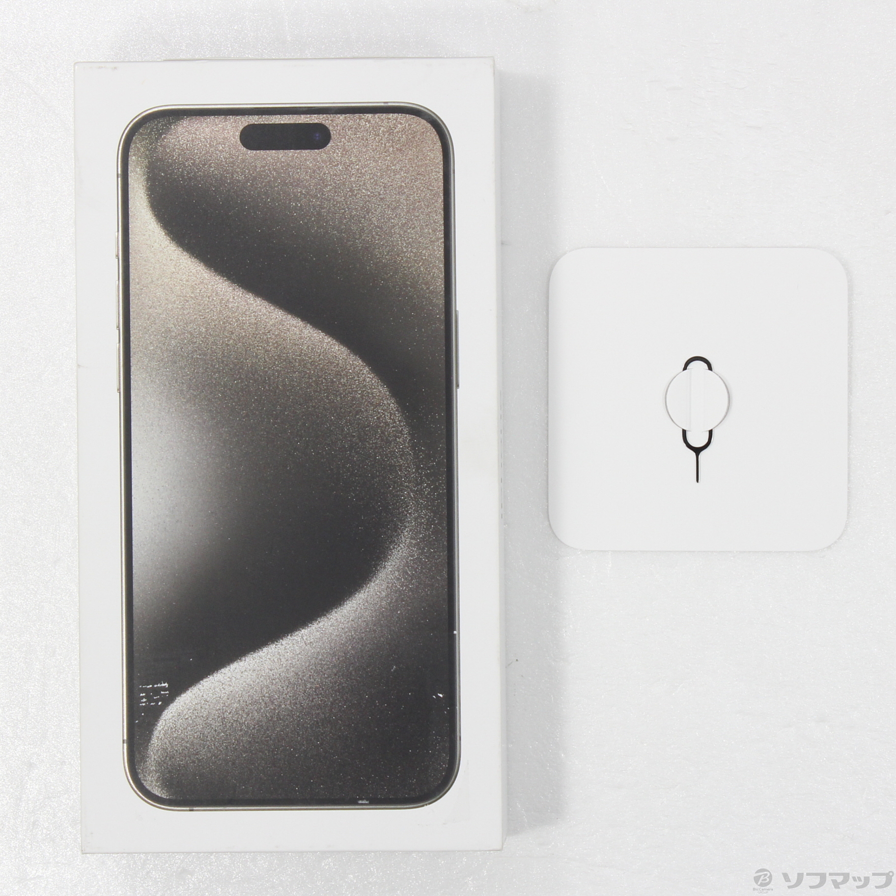 中古】iPhone15 Pro Max 256GB ナチュラルチタニウム MU6R3J／A SIM