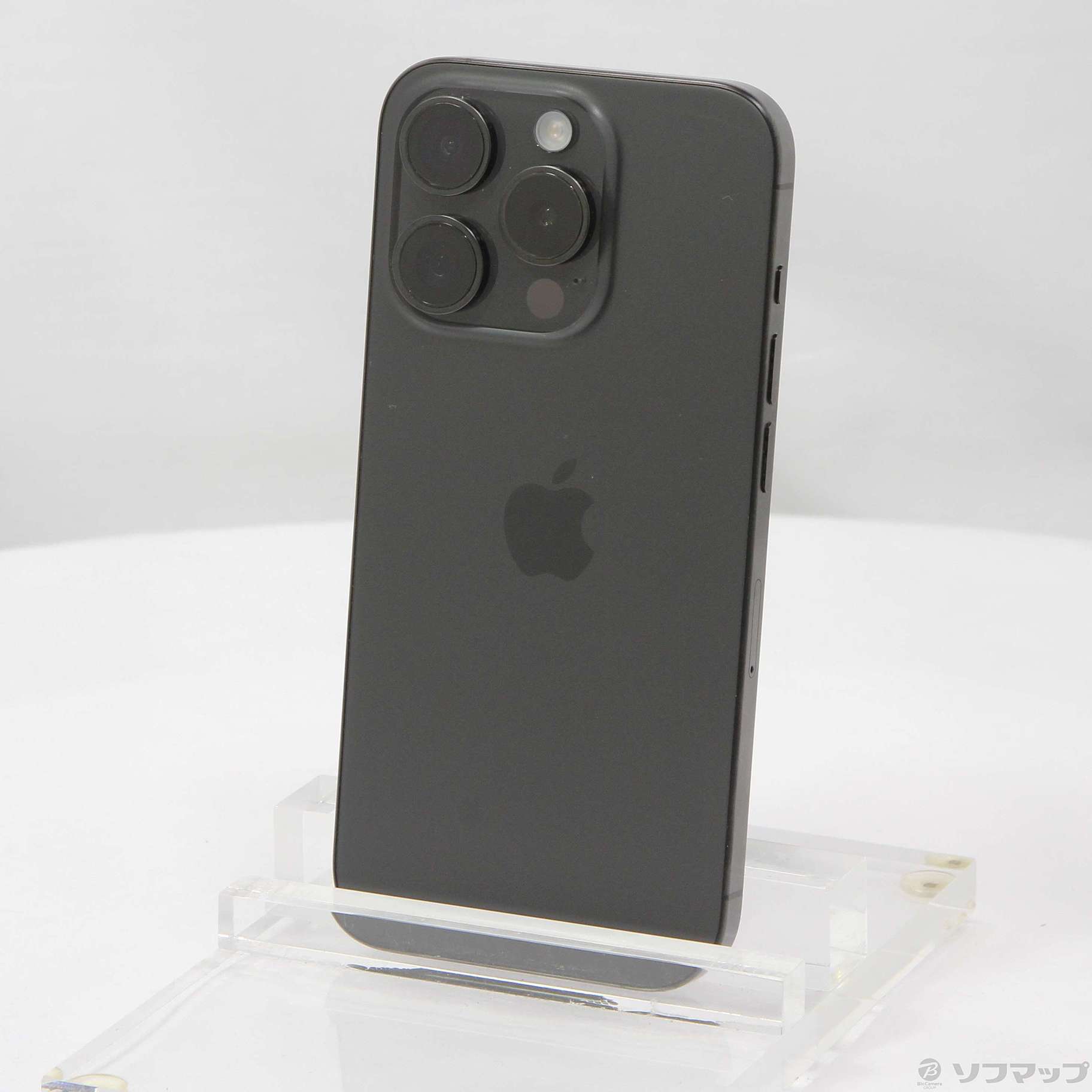 中古】iPhone15 Pro 128GB ブラックチタニウム MTU73J／A SIMフリー