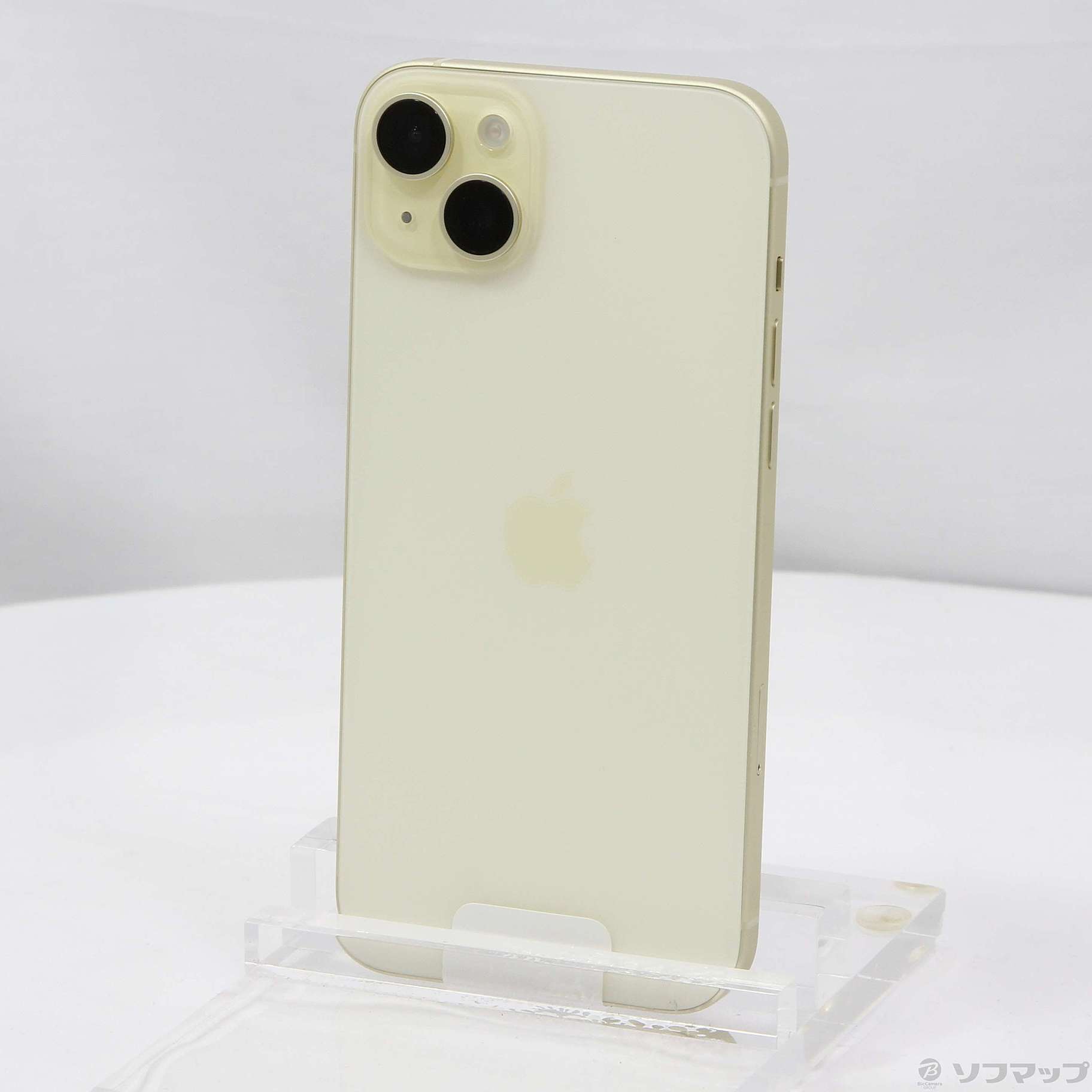 中古】iPhone15 Plus 128GB イエロー MU0A3J／A SIMフリー