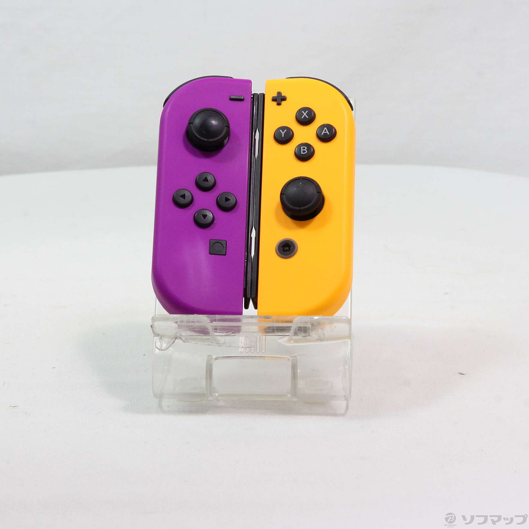 中古】Nintendo Switch Joy-Con (L) ネオンパープル ／ (R) ネオン