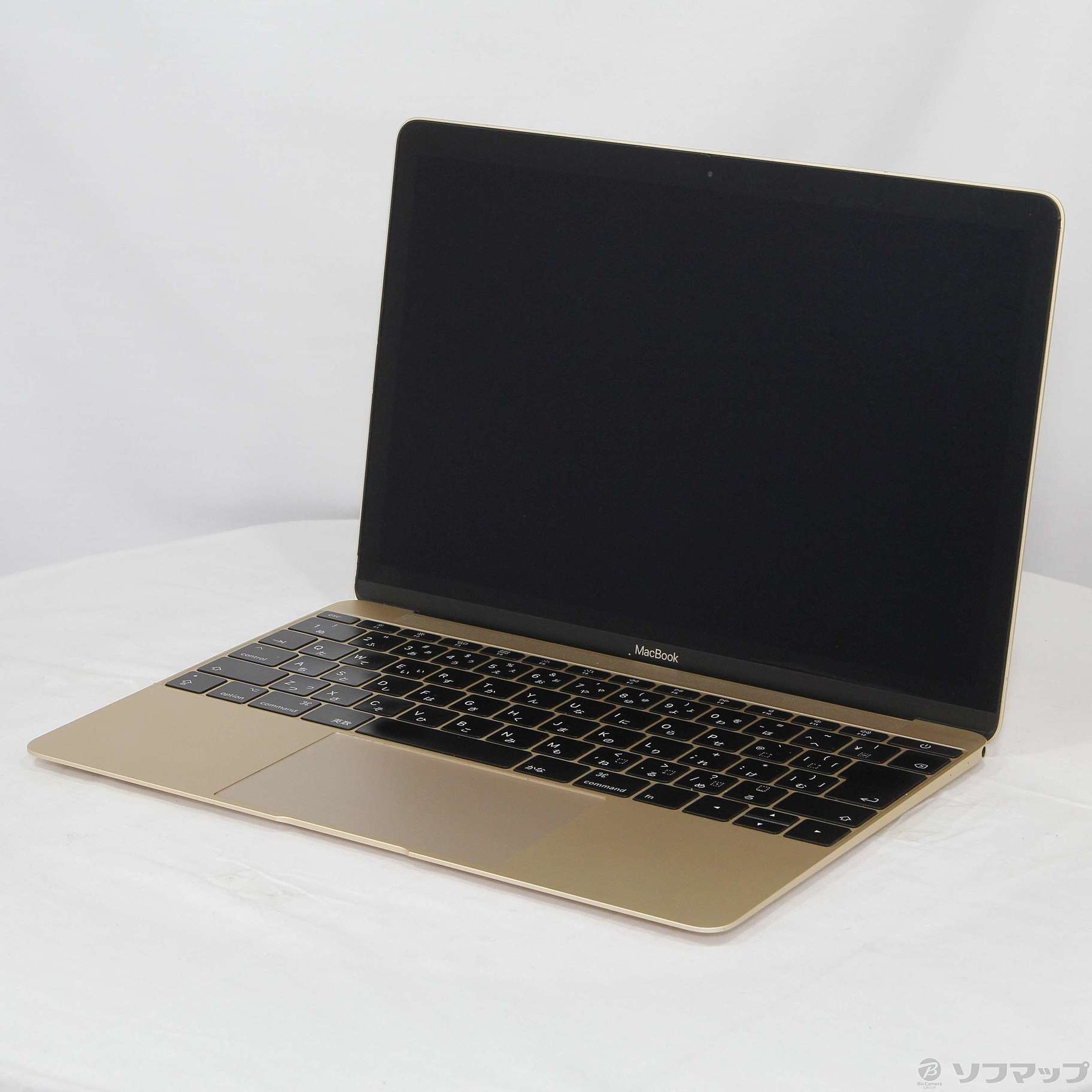 〔中古品（難あり）〕 MacBook 12-inch Mid 2017 MNYL2J／A Core_i7 1.4GHz 16GB SSD512GB  ゴールド 〔10.15 Catalina〕