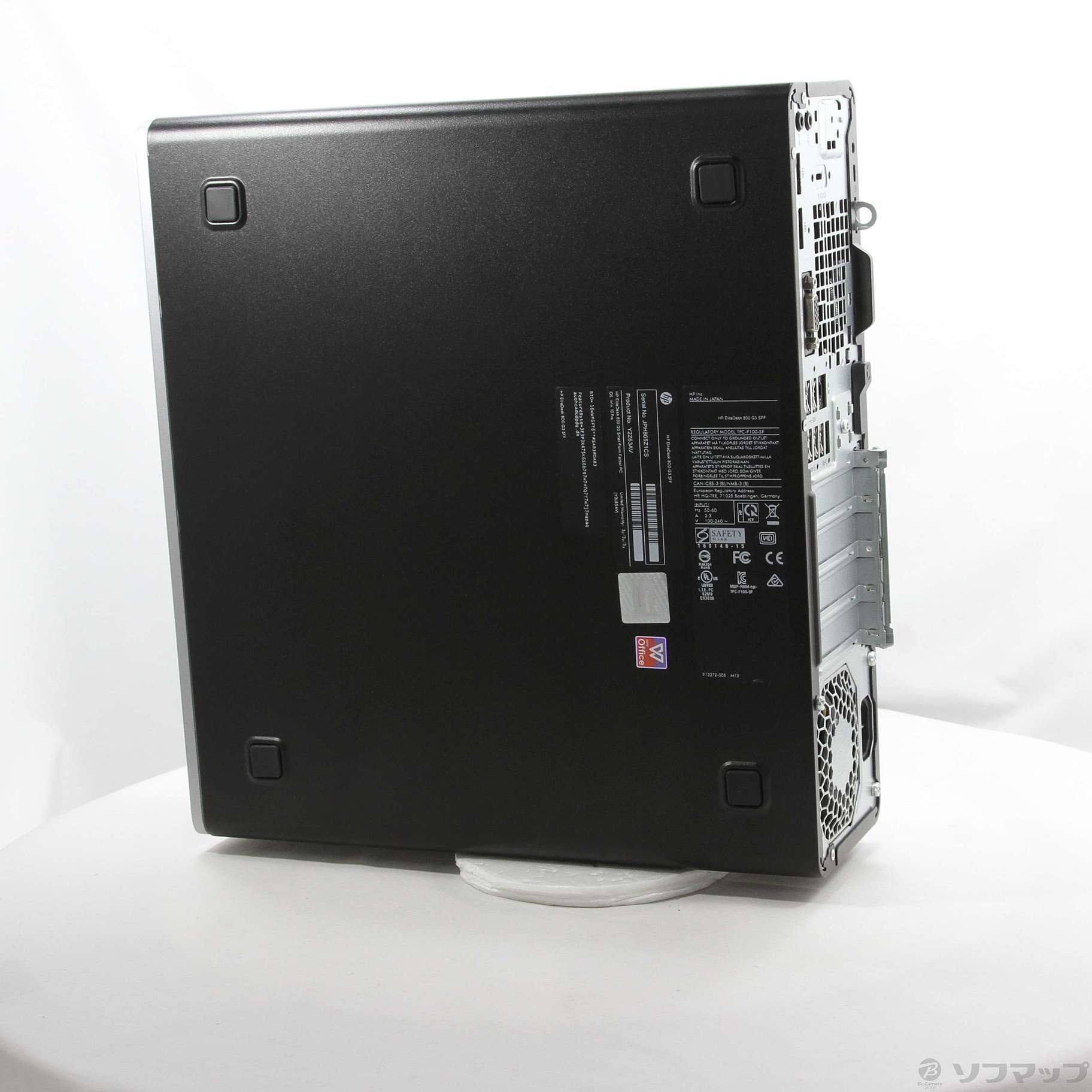 HP EliteDesk 800 G3 SF Y2Z63AV ［Core i7 7700 (3.6GHz)／32GB／512GB／］