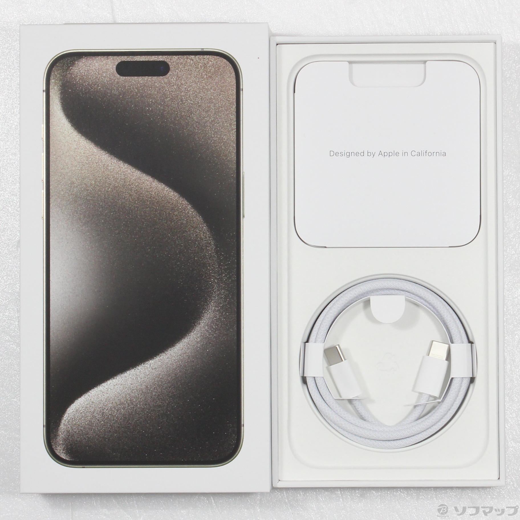 中古】iPhone15 Pro Max 1TB ナチュラルチタニウム MU713J／A SIM 